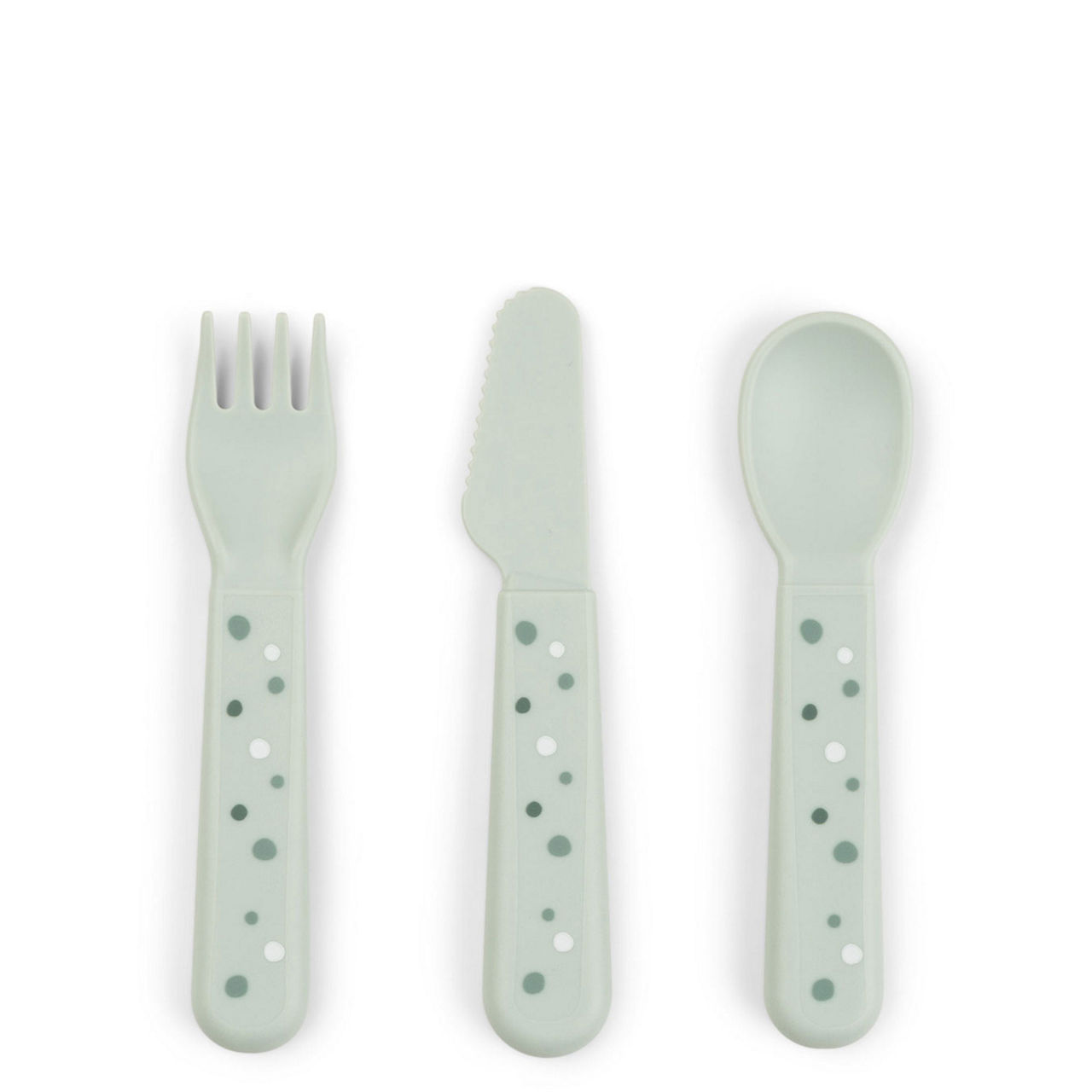 Happy Spots Foodies Three-Piece Cutlery Set