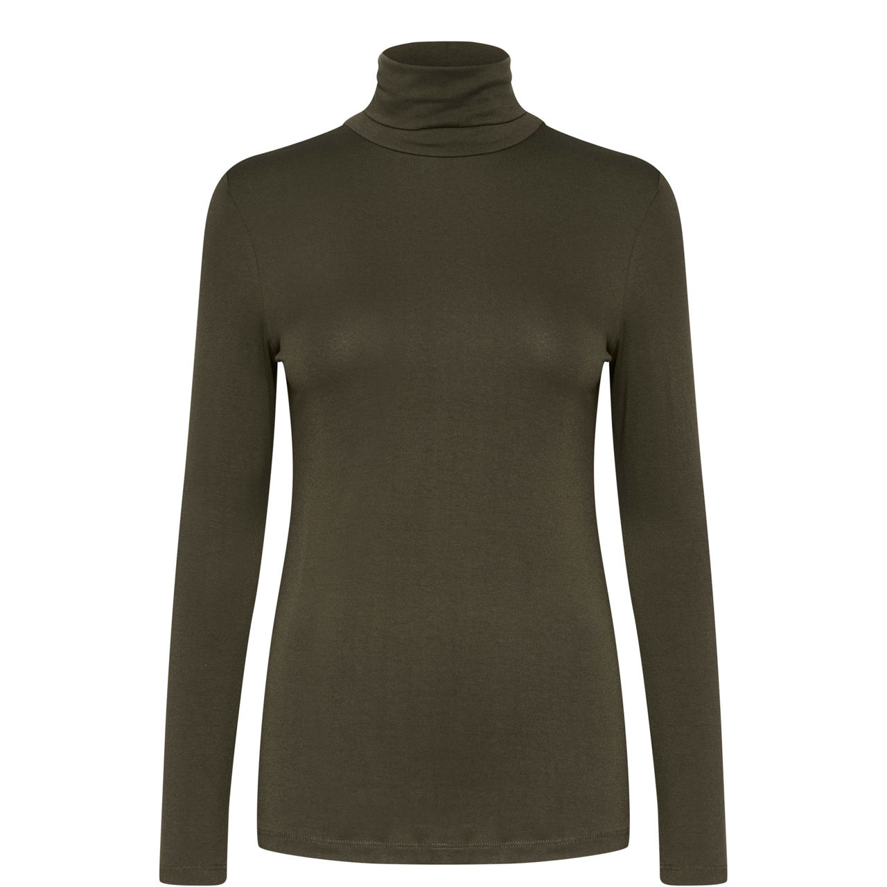Yoko Fitted Turtleneck Top
