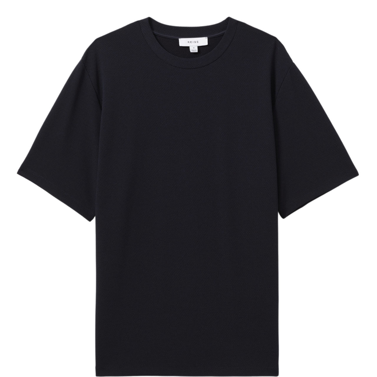 Wick Textured Crew Neck T-Shirt