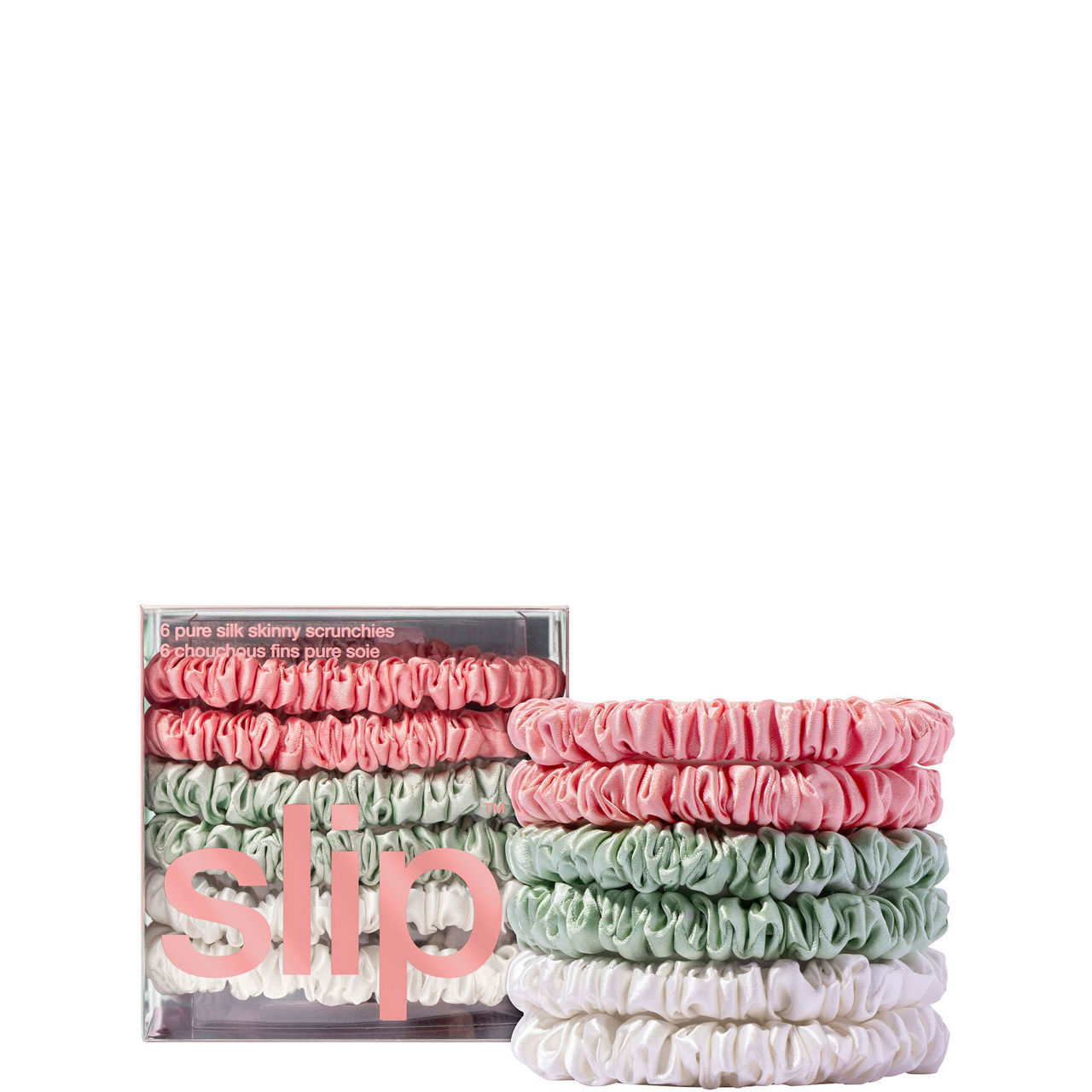 Pure Silk Skinny Scrunchies