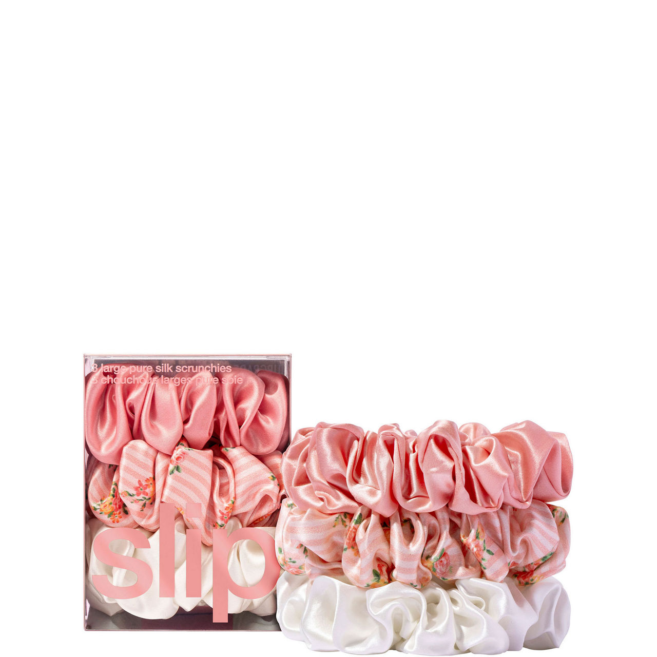 Pure Silk Large Scrunchies