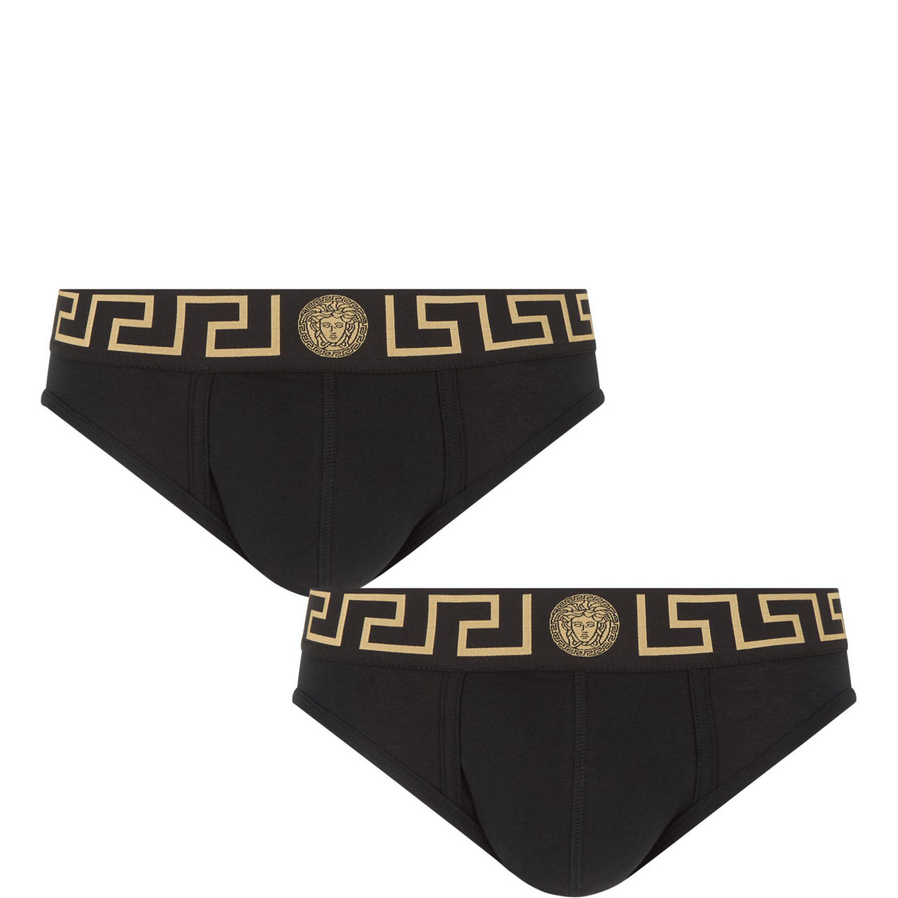 Two-Pack Greca Low-Rise Briefs