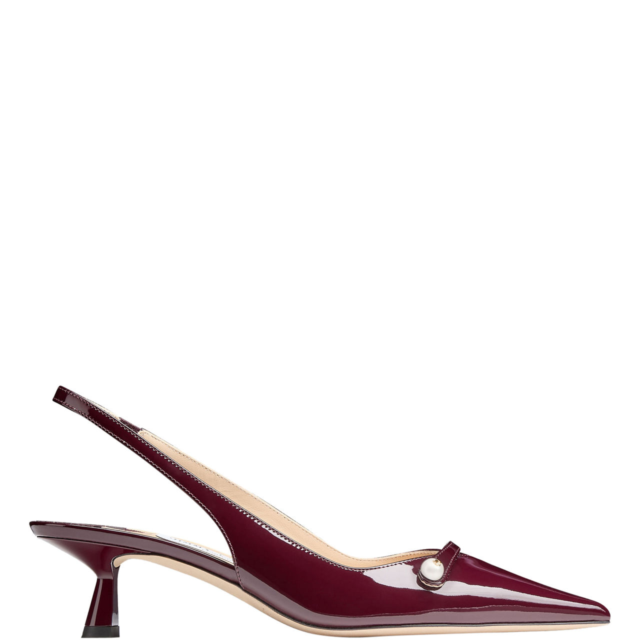 Amita 45 Slingback Kitten Heels