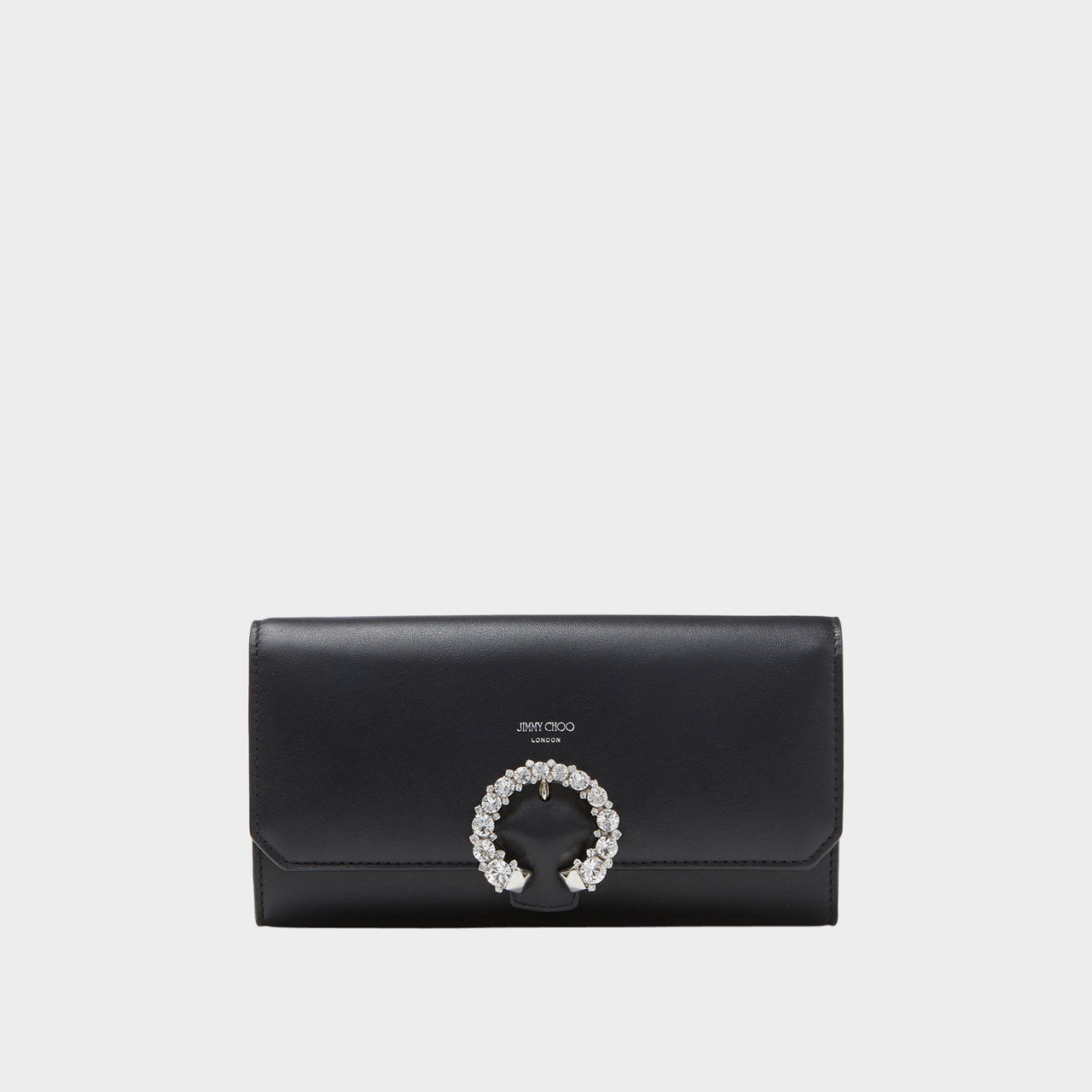 Crystal Buckle Clutch