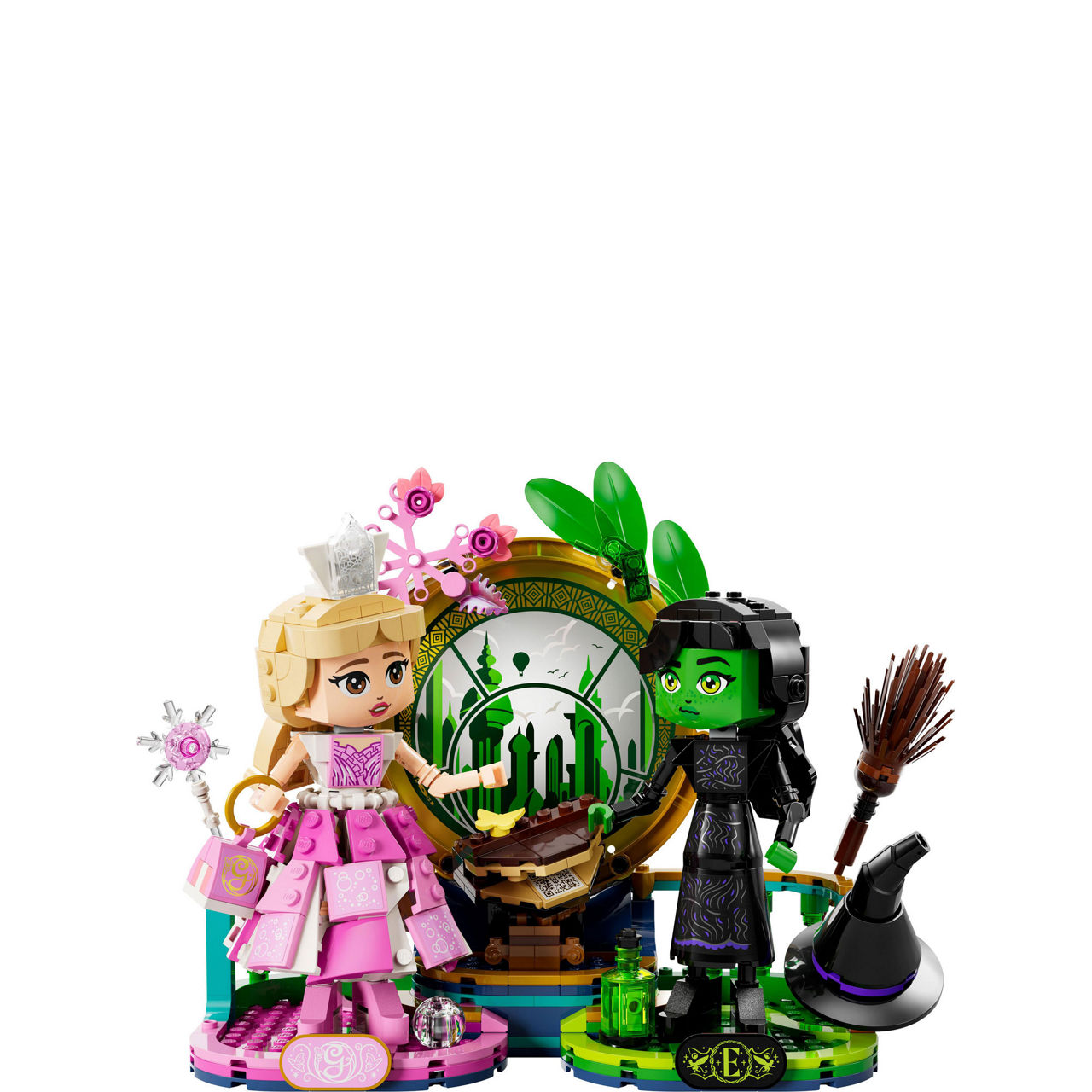 Wicked Elphaba & Glinda Figures Movie Set 75682