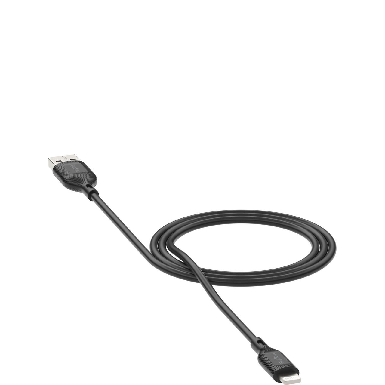 Essentials USBA to lightning 1M Black