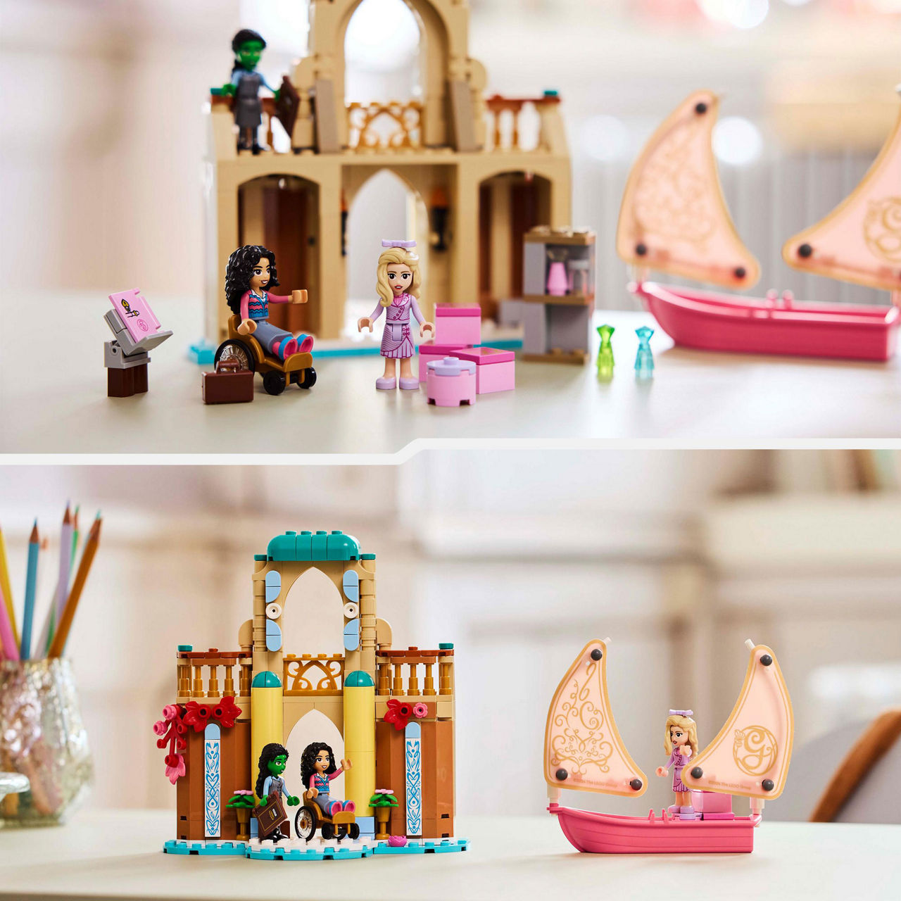 Wicked Glinda, Elphaba & Nessarose at Shiz University 75681 Wicked Glinda, Elphaba & Nessarose at Shiz University 75681