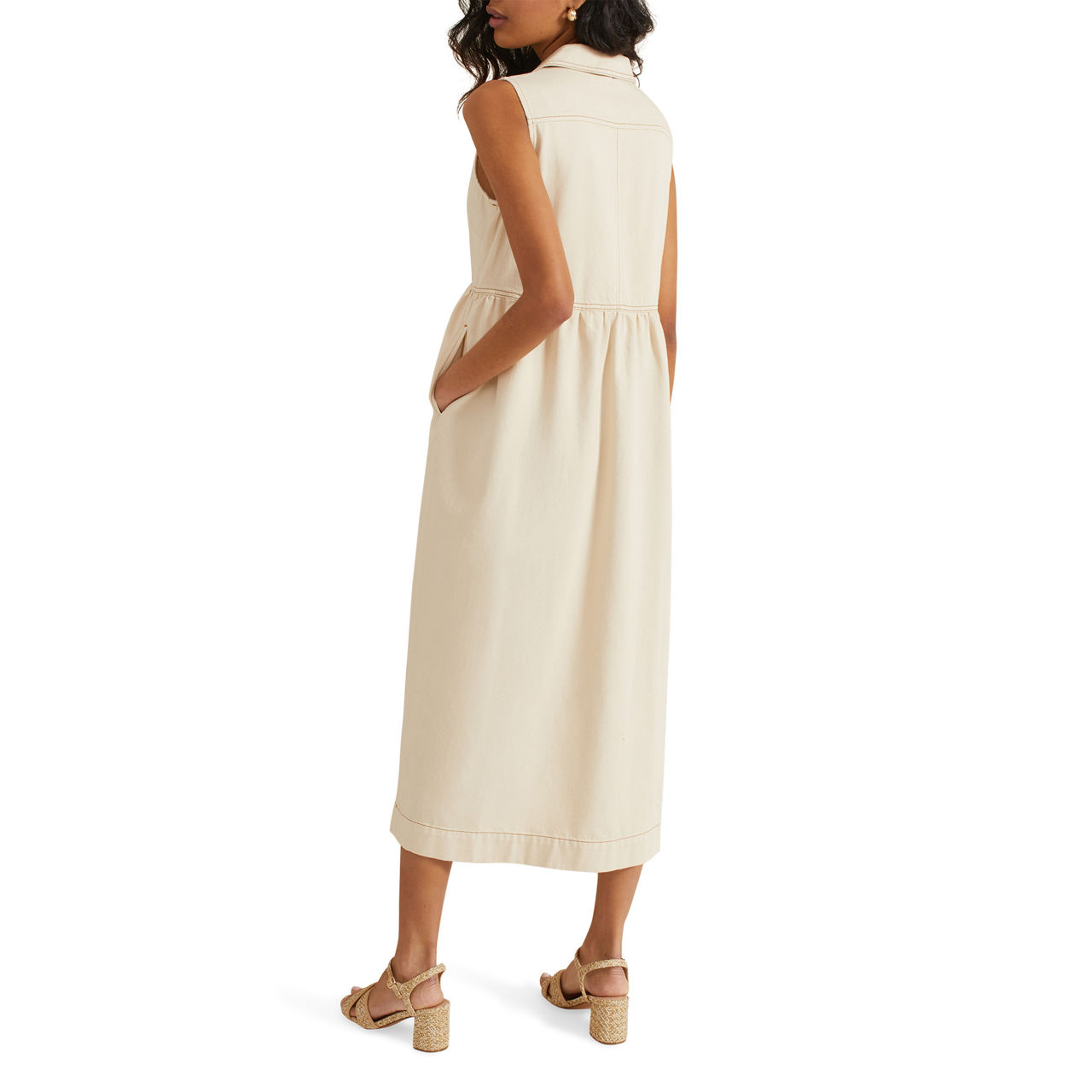 Blakely Zip-Up Denim Dress Blakely Zip-Up Denim Dress