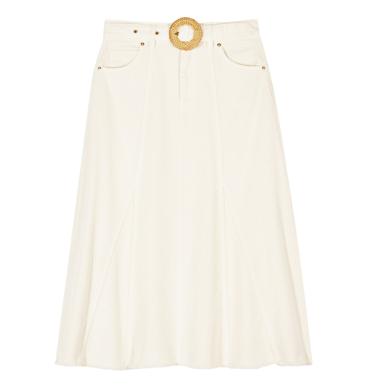 Tinna High-Rise Flared Skirt