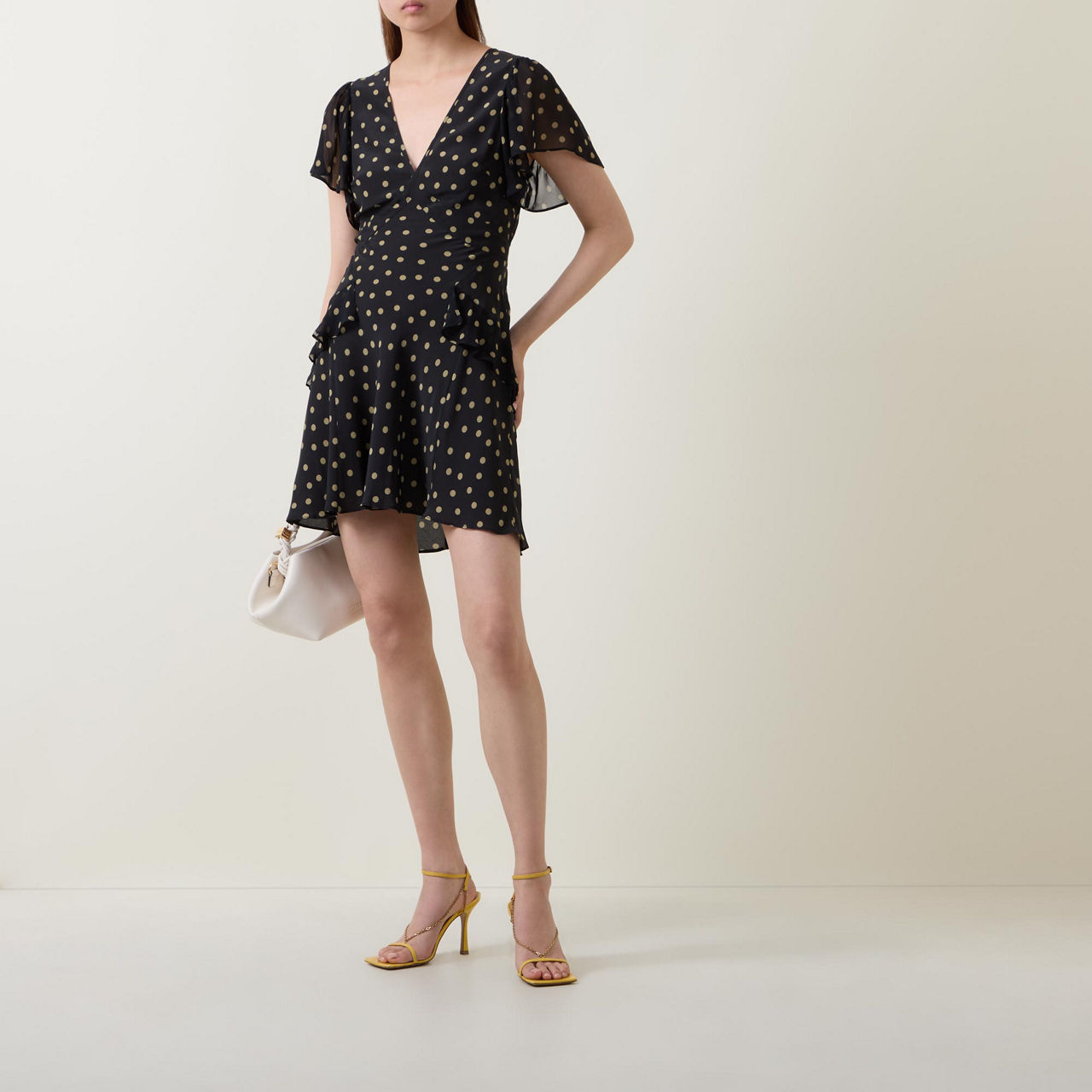 ella after party ruched mini dress - blue RETROFETE ELLA SEQUIN DRESS
