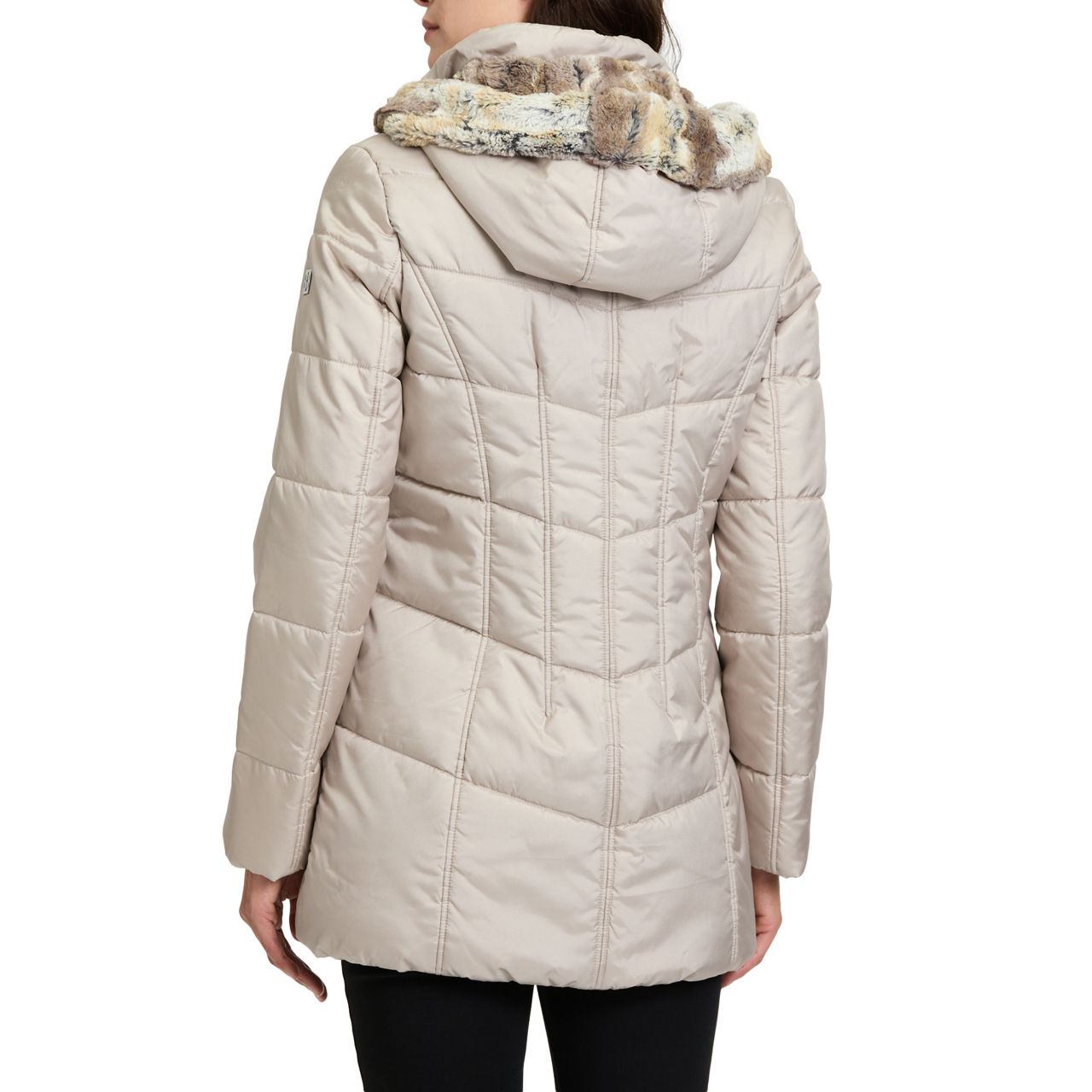 Fur Collar Betty Barclay Faux Fur Coat Betty Barclay Faux Fur Coat