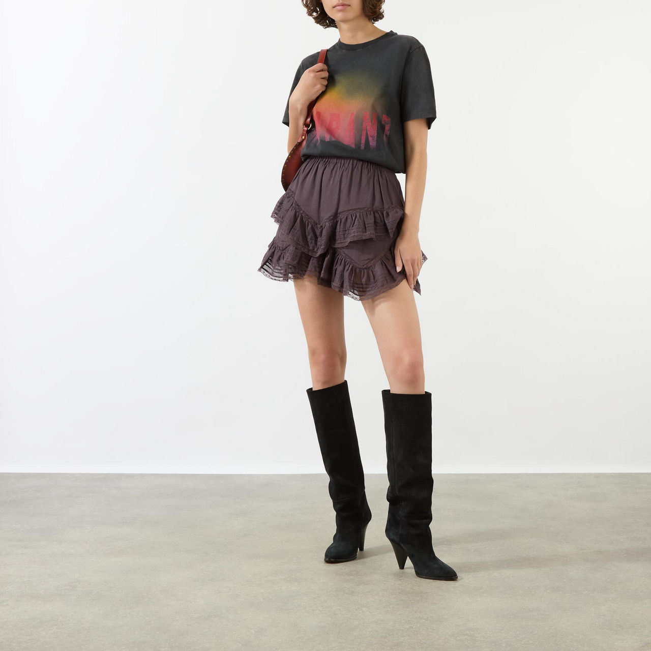 Gisele Frill Mini Skirt Gisele Frill Mini Skirt