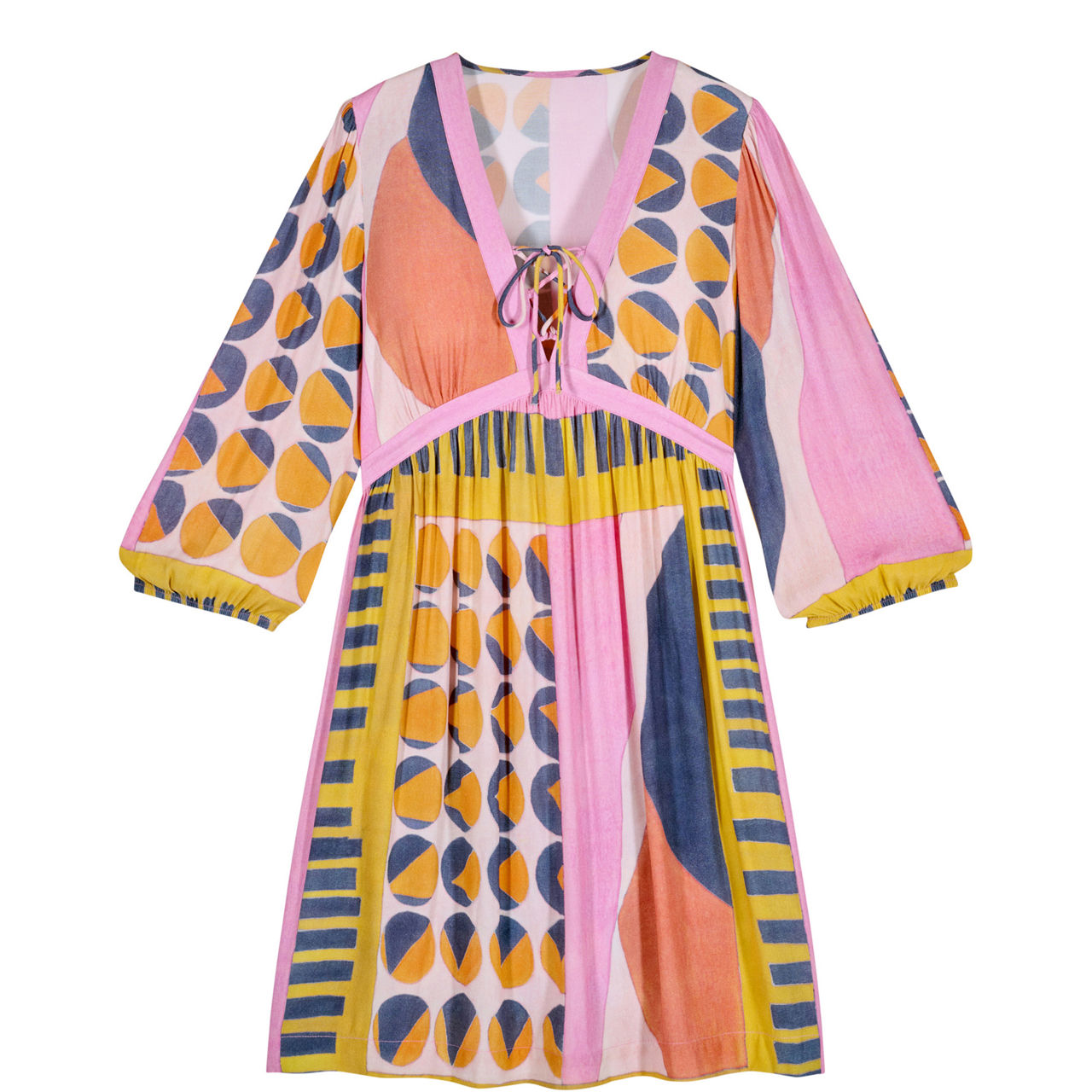 Myriem Printed Mini Dress