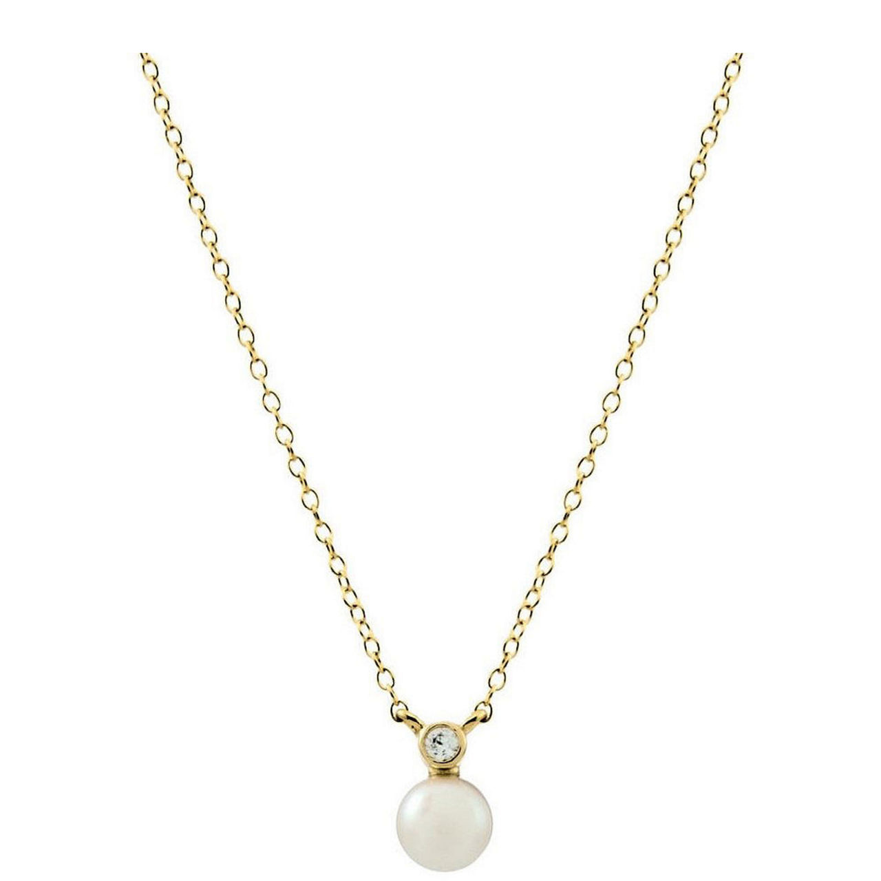 Florence Pearl Pendant Necklace