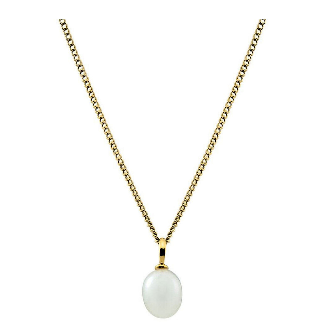 Katie Pearl Pendant Necklace