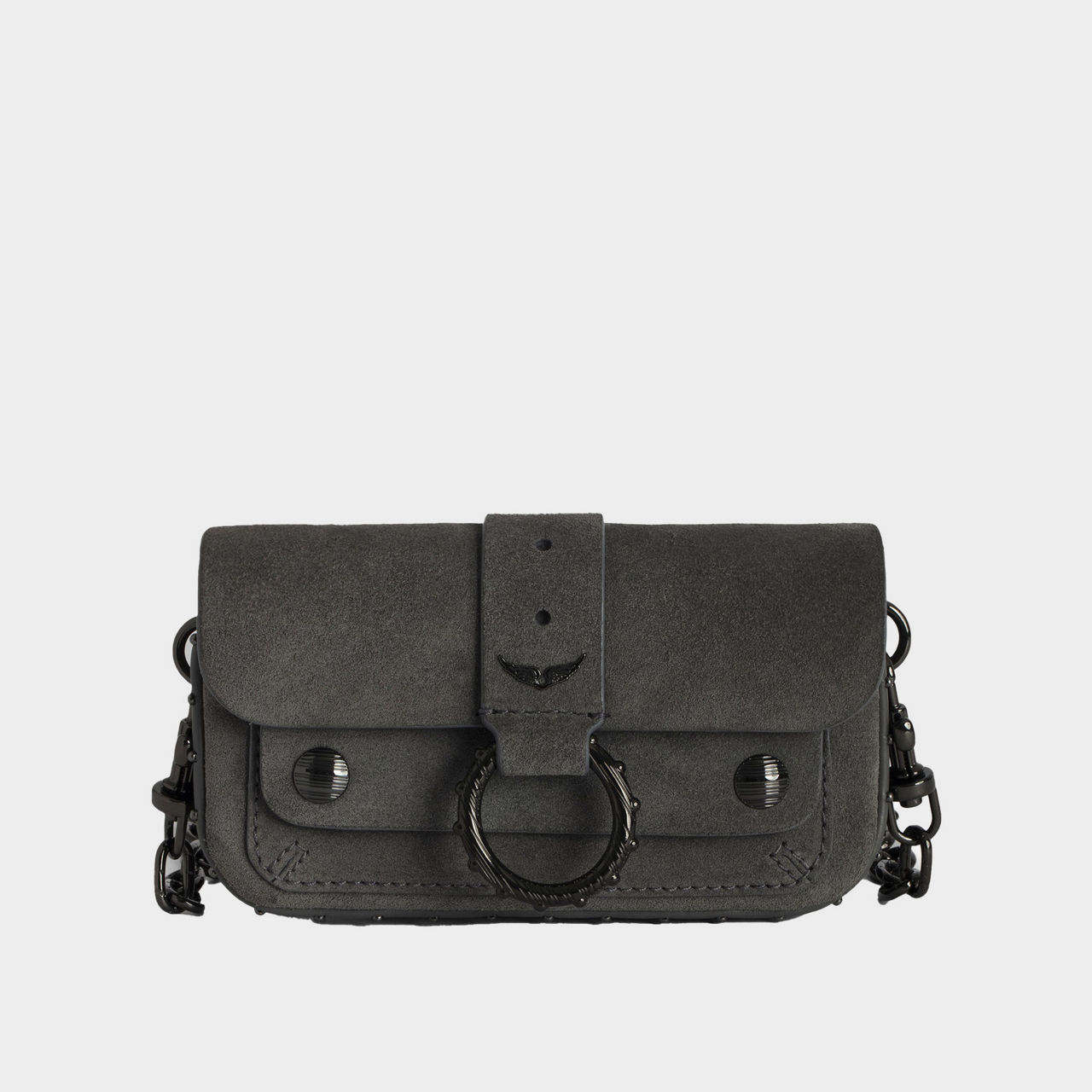 Kate Wallet Suede Bag