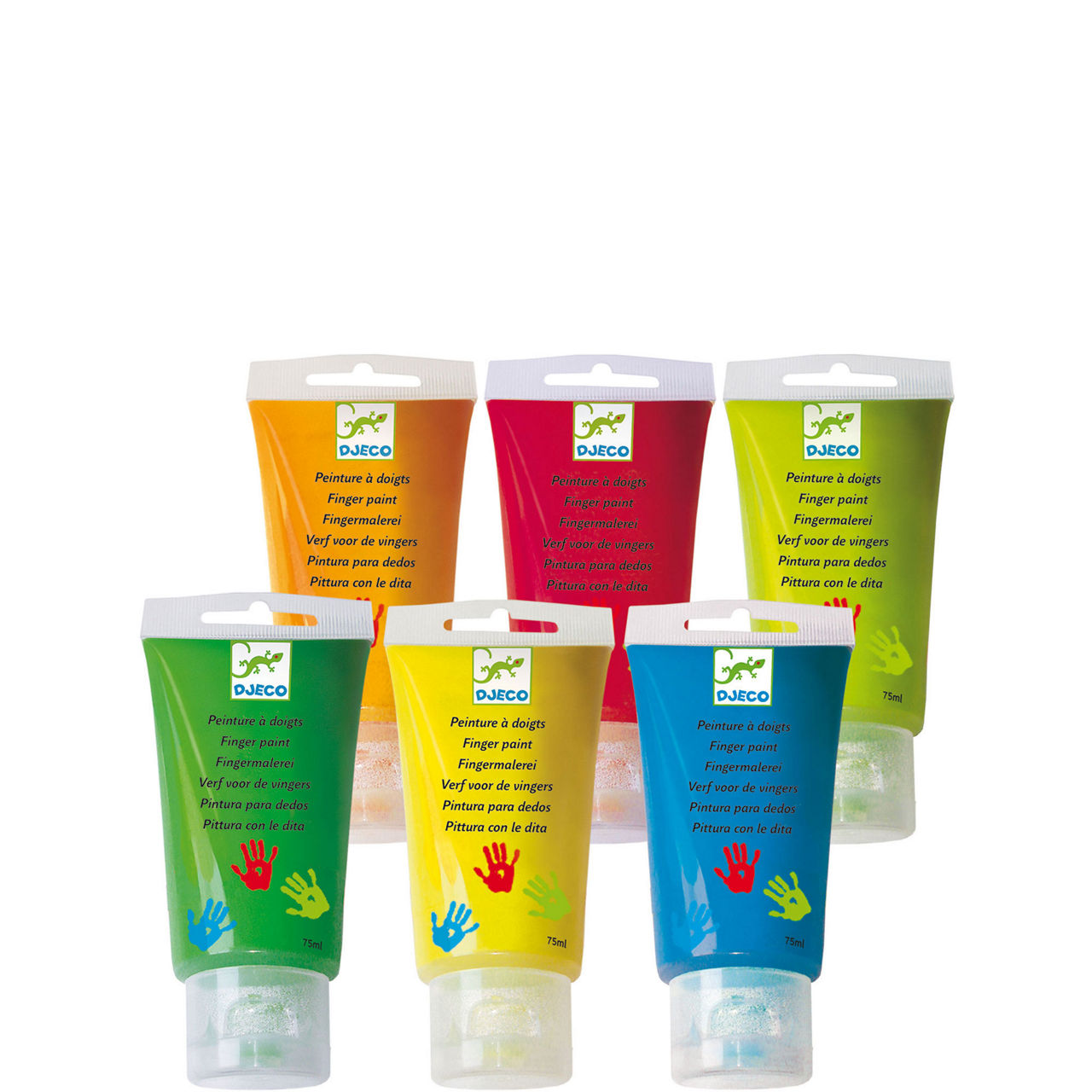 Set of 6 Finger Paints