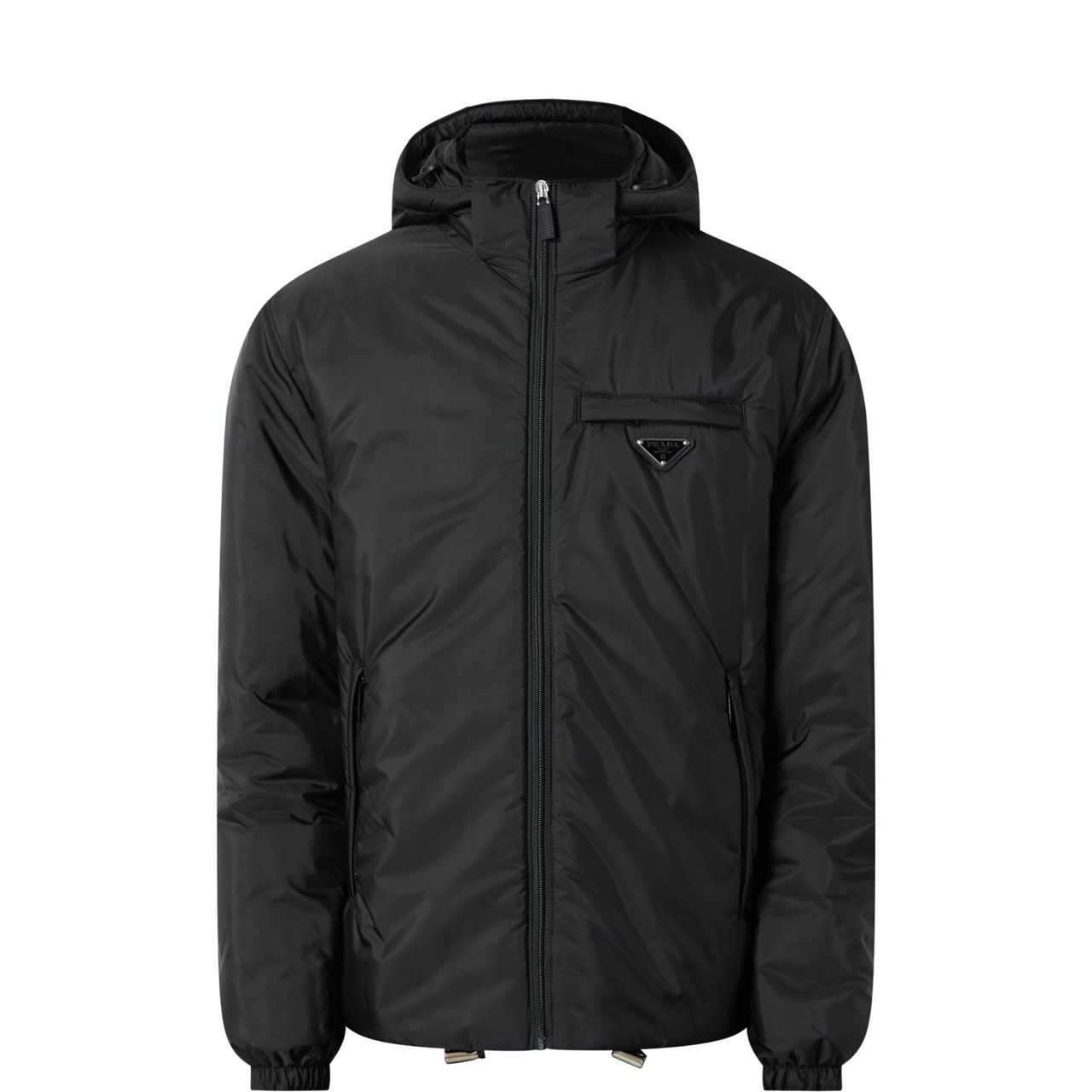 Triangle Logo Puffer Jacket