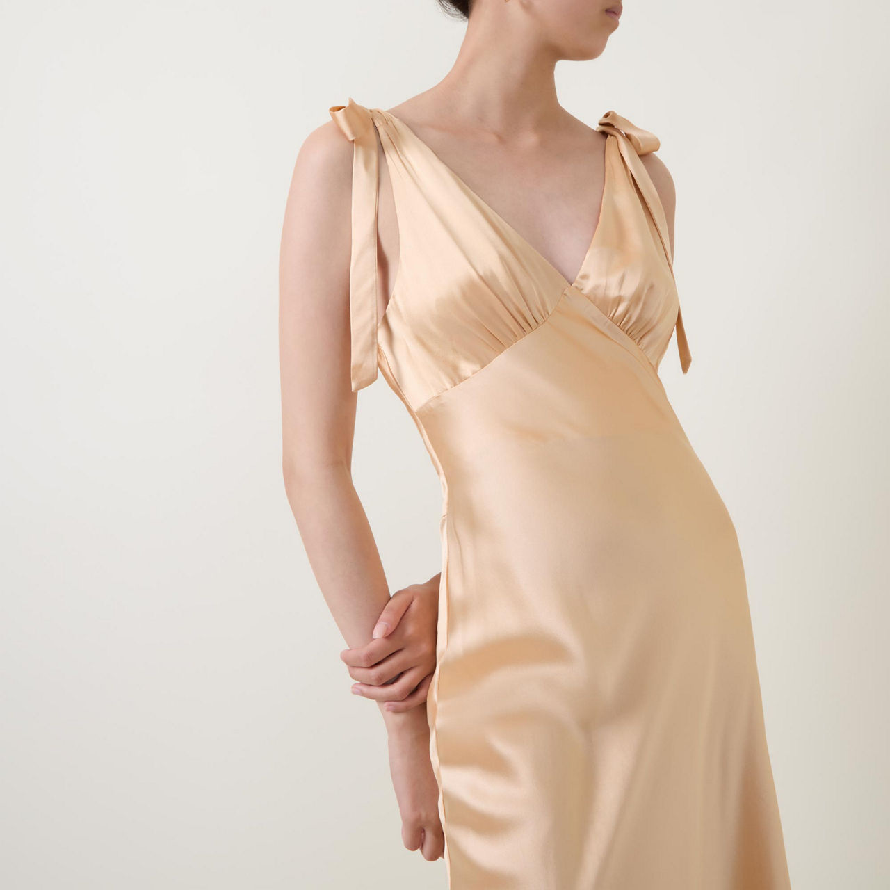 REFORMATION Pernille Silk Dress
