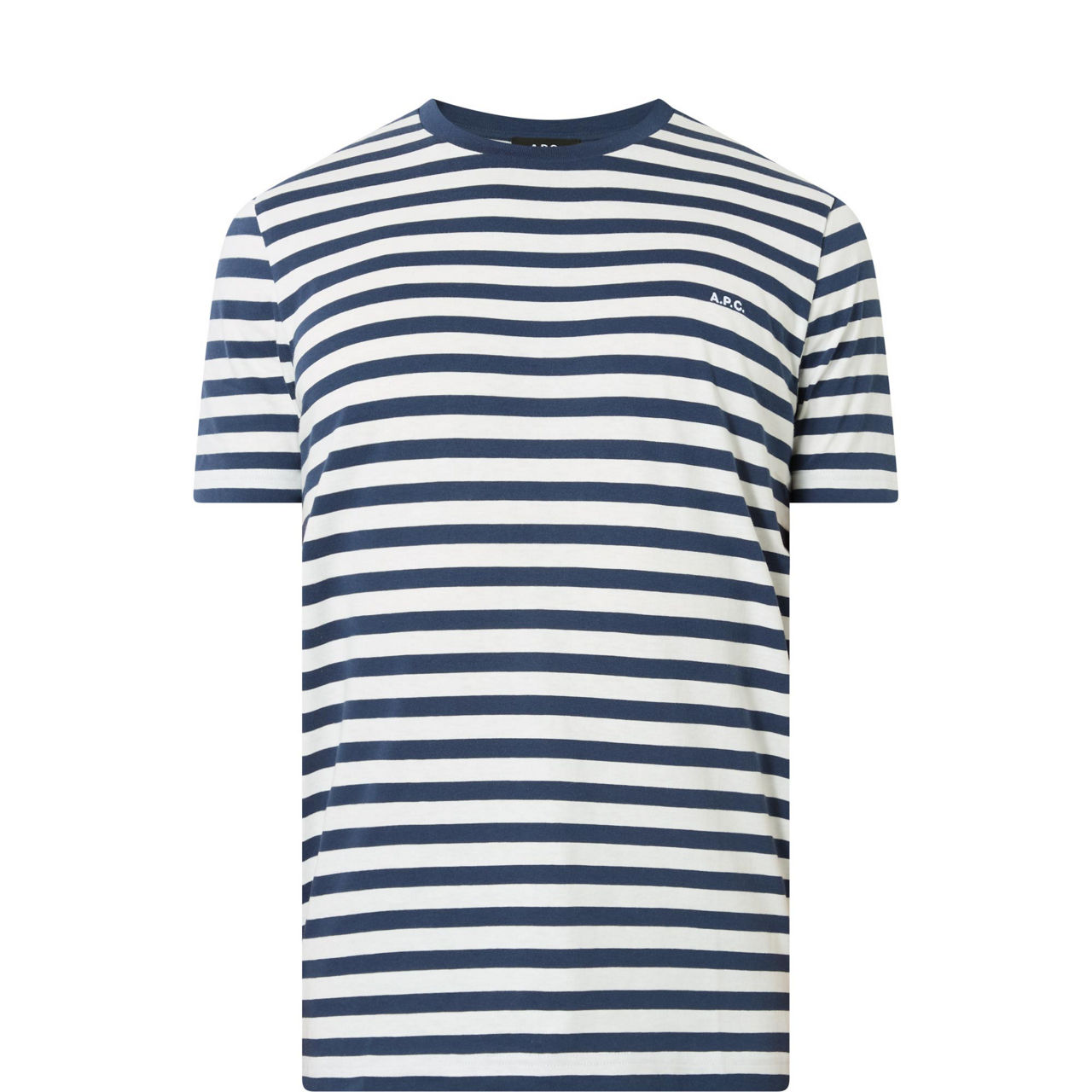 Brodee Striped Logo T-Shirt