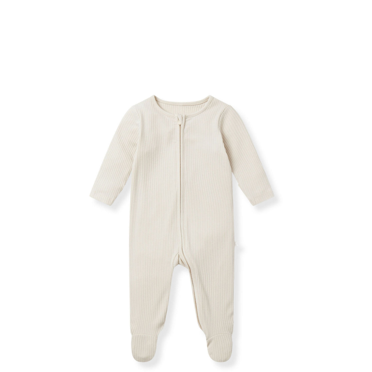 Clever Zip Ribbed Sleepsuit