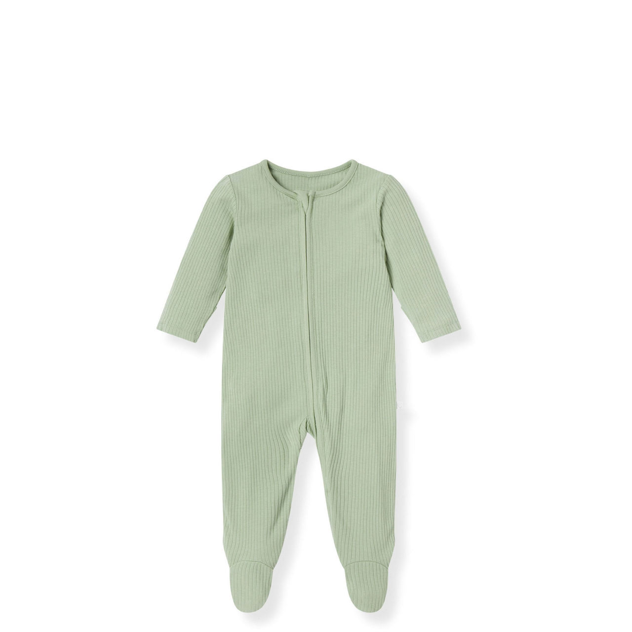 Clever Zip Ribbed Sleepsuit