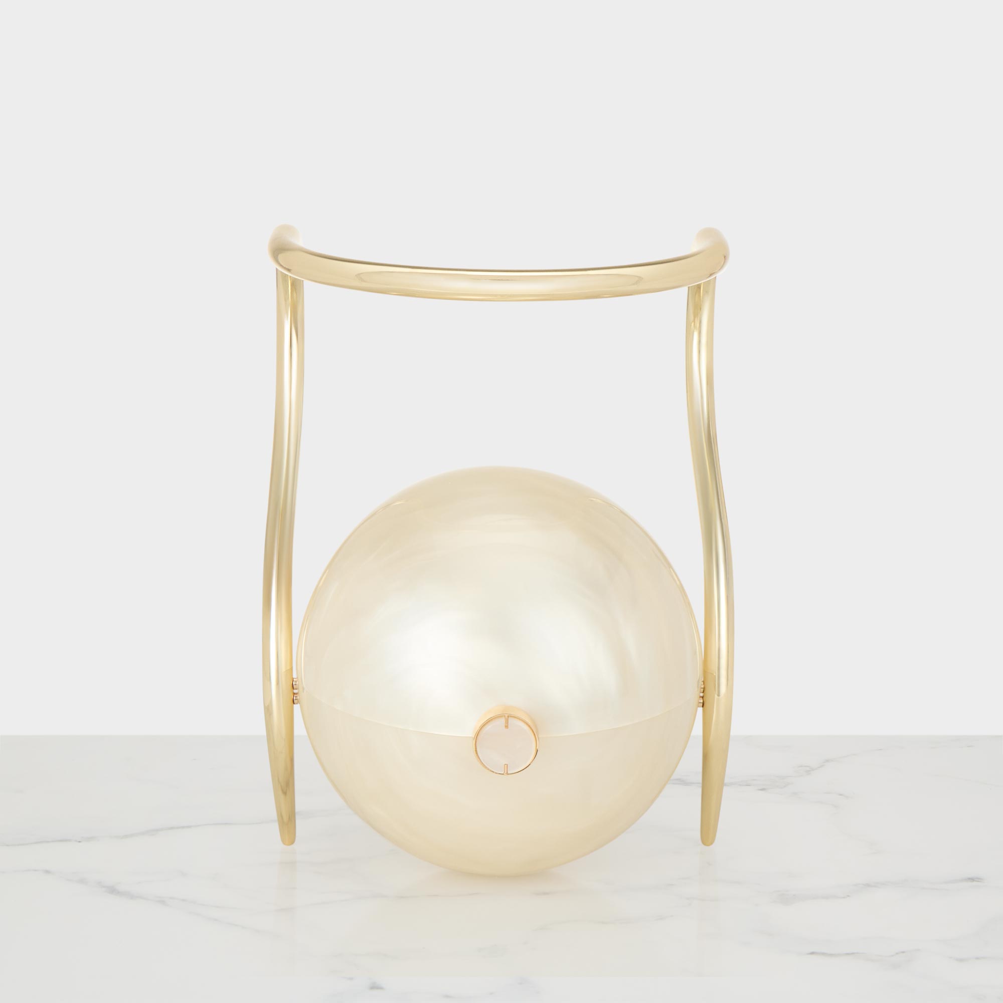 Pearl Top Handle Bag