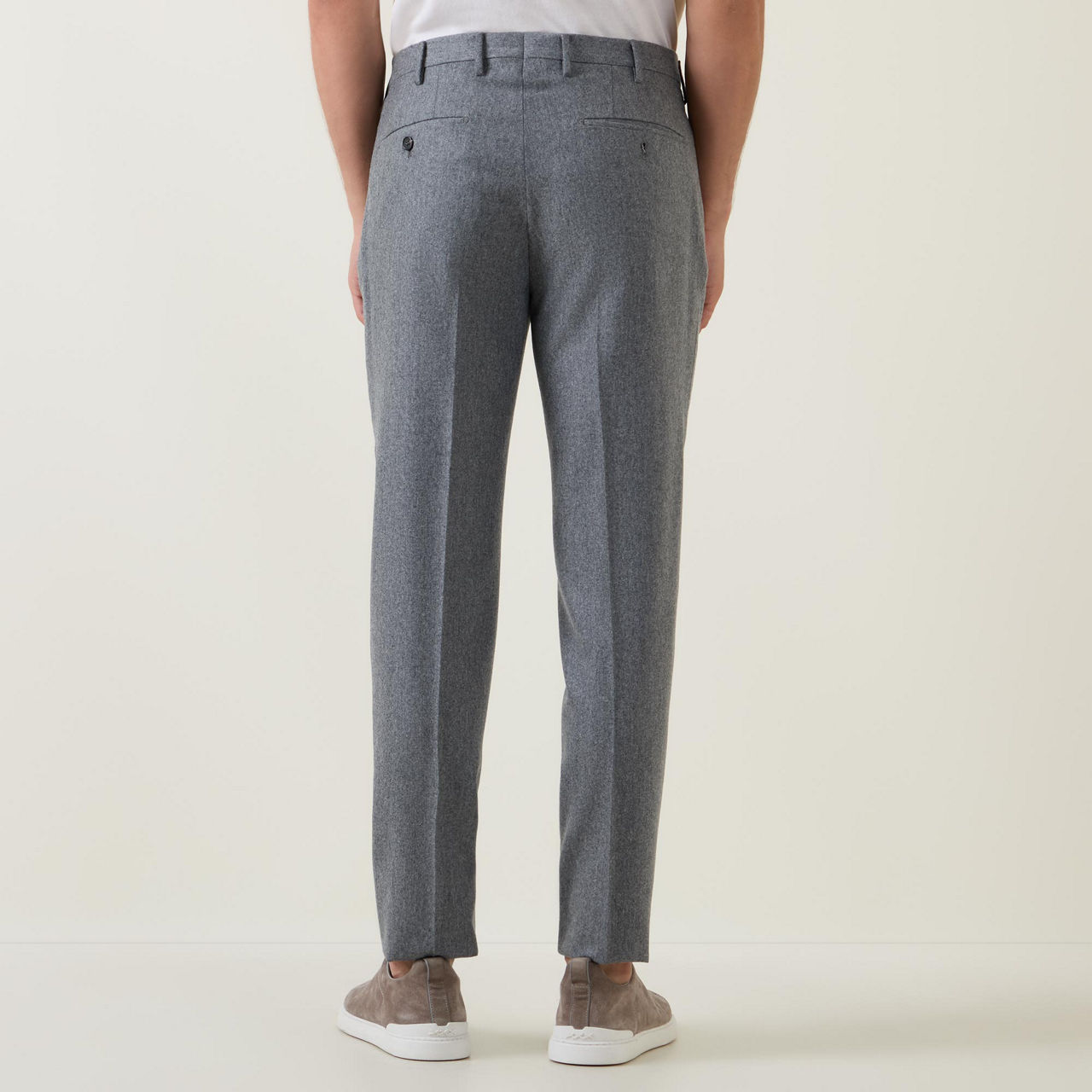 Mid-Rise Tapered Formal Trousers Mid-Rise Tapered Formal Trousers