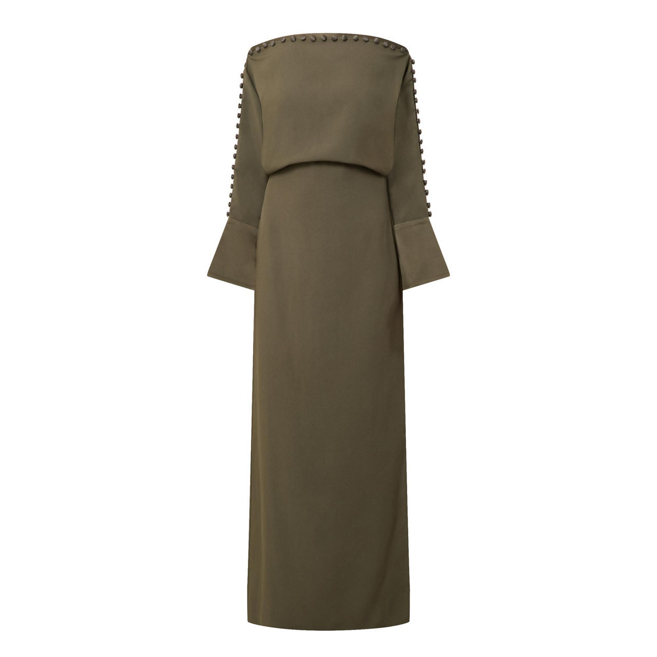 TALLER MARMO Mila Button-Trimmed Dress