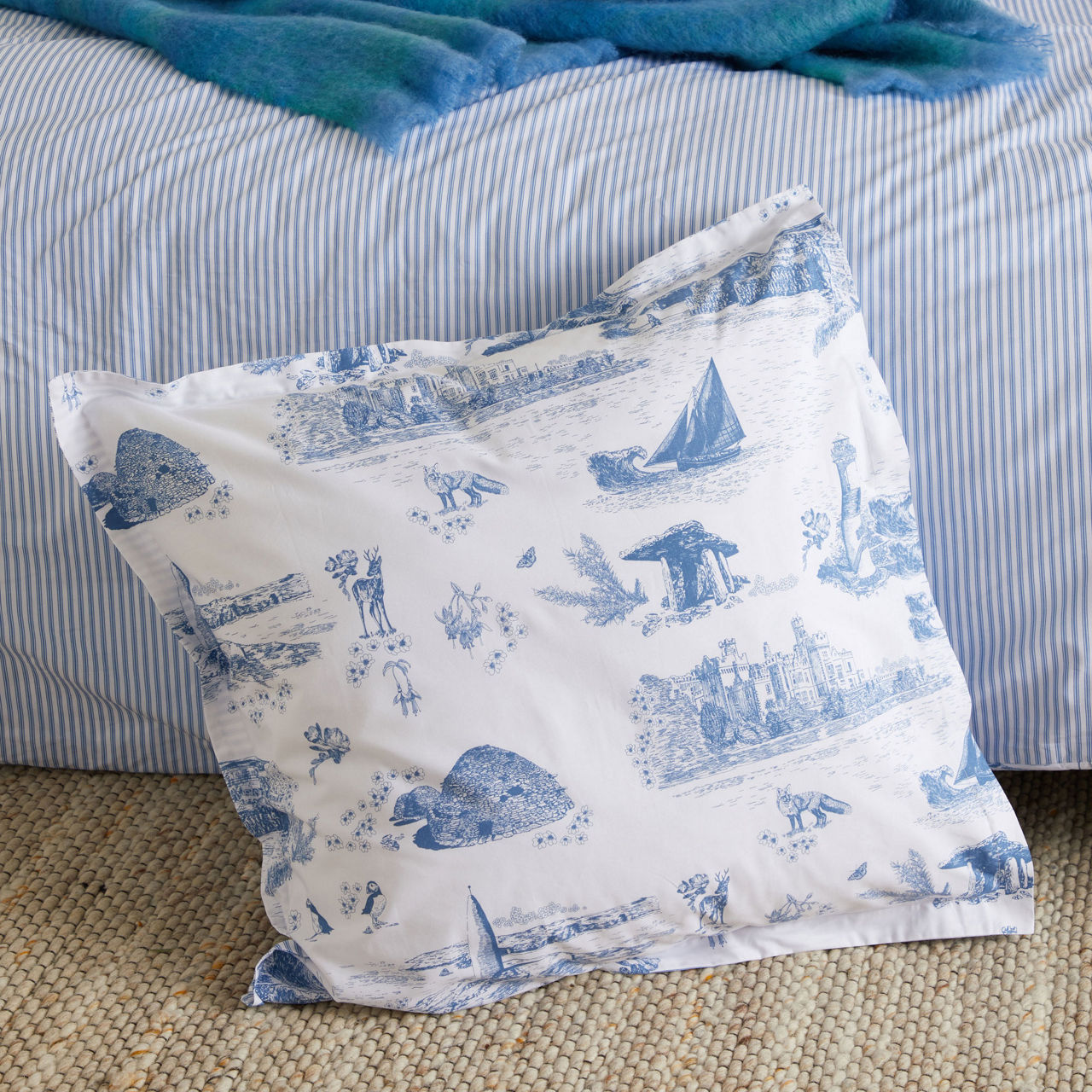 Bianca Fine Linens Bedroom 200 Thread Count Cotton Percale Fitted Sheet 32cm Depth Lavender