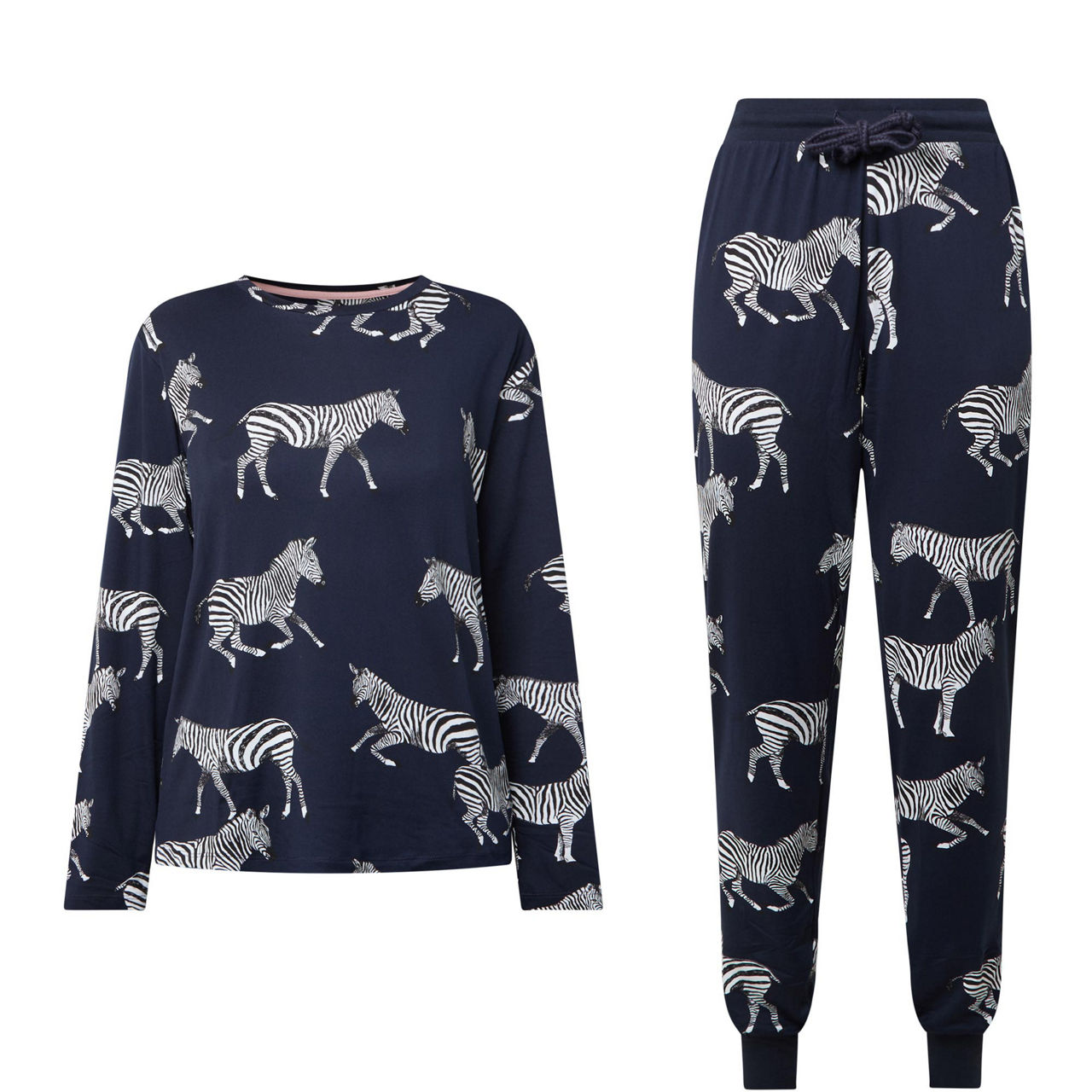 Zebra Print Pyjama Set