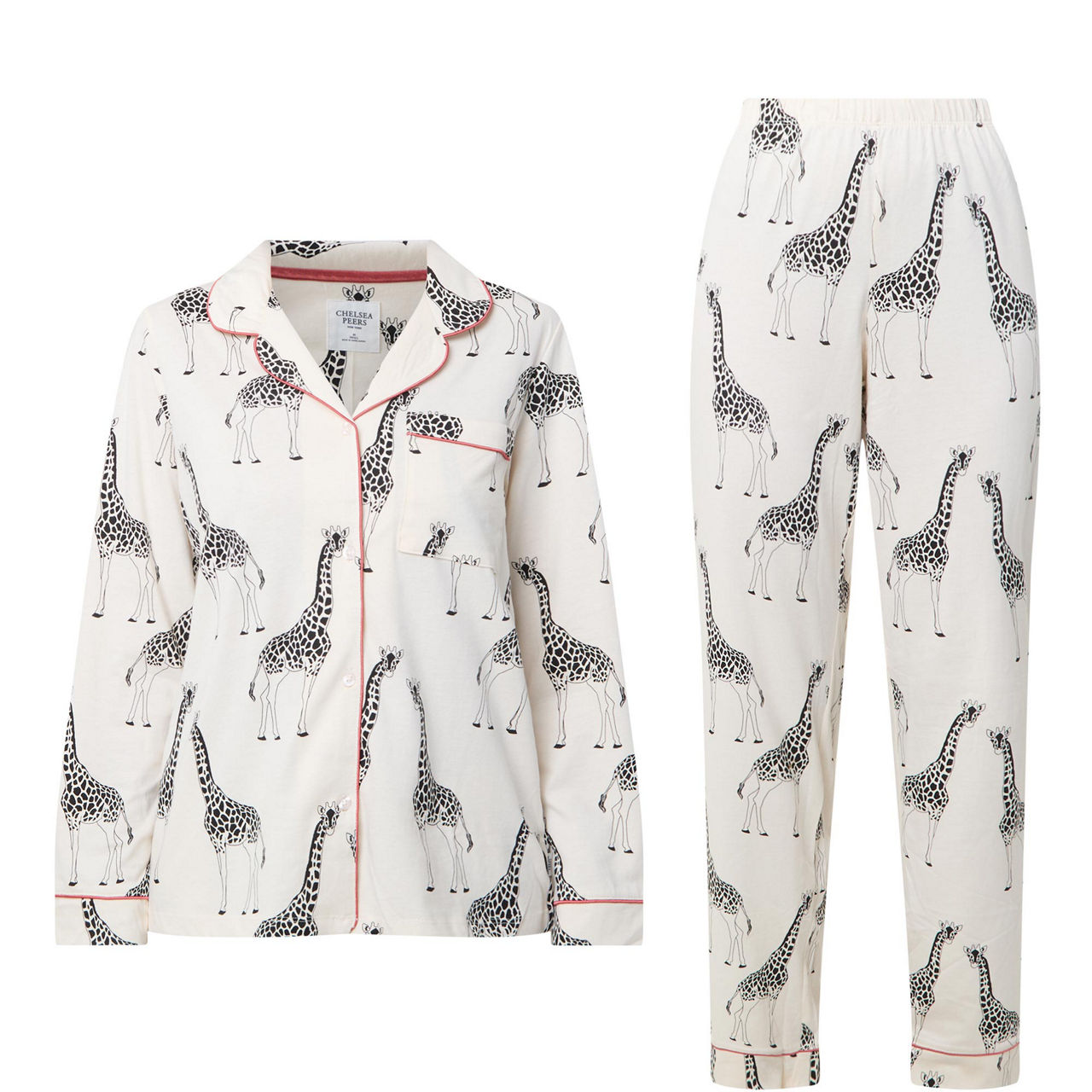 Giraffe Print Pyjama Set