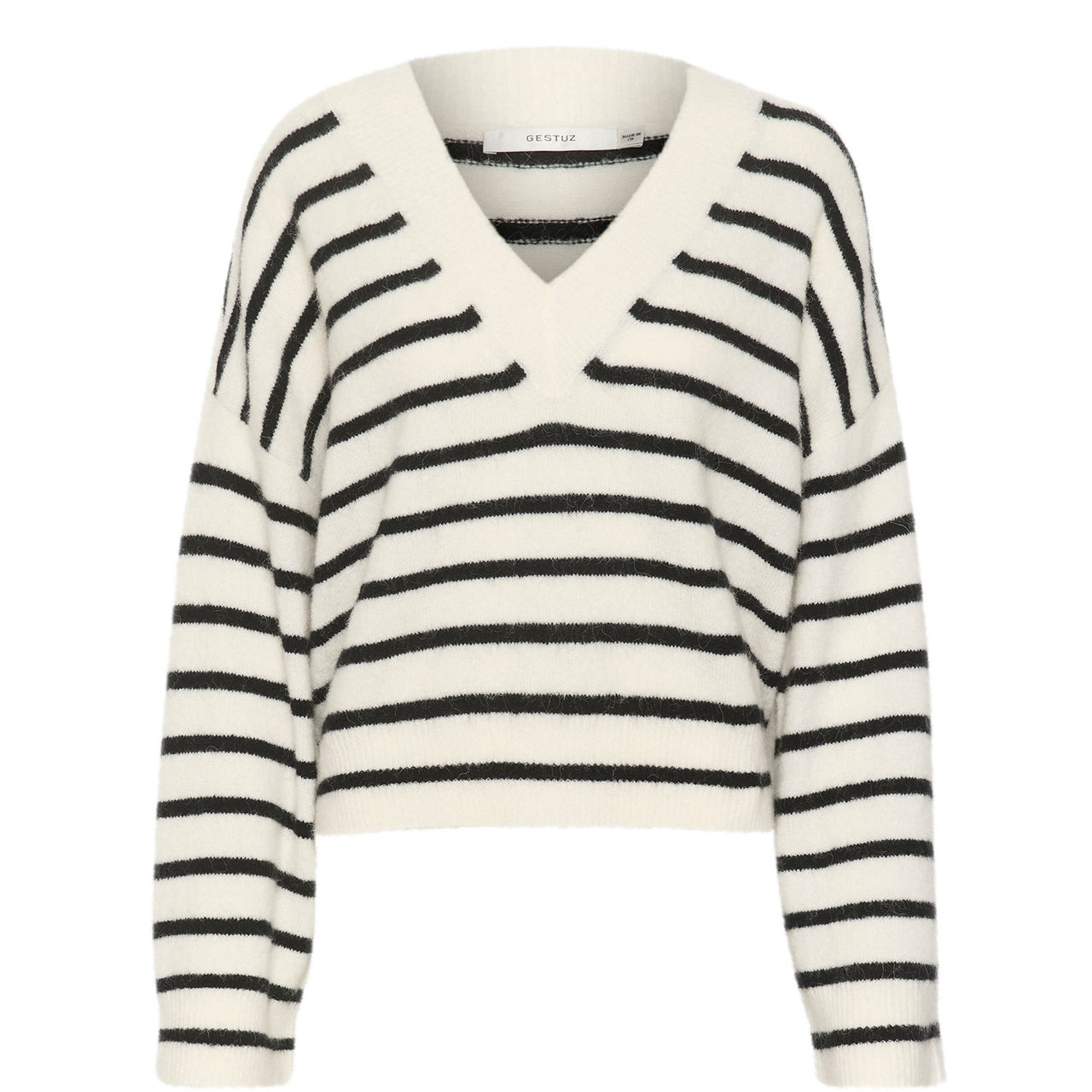 Alpha Striped Sweater