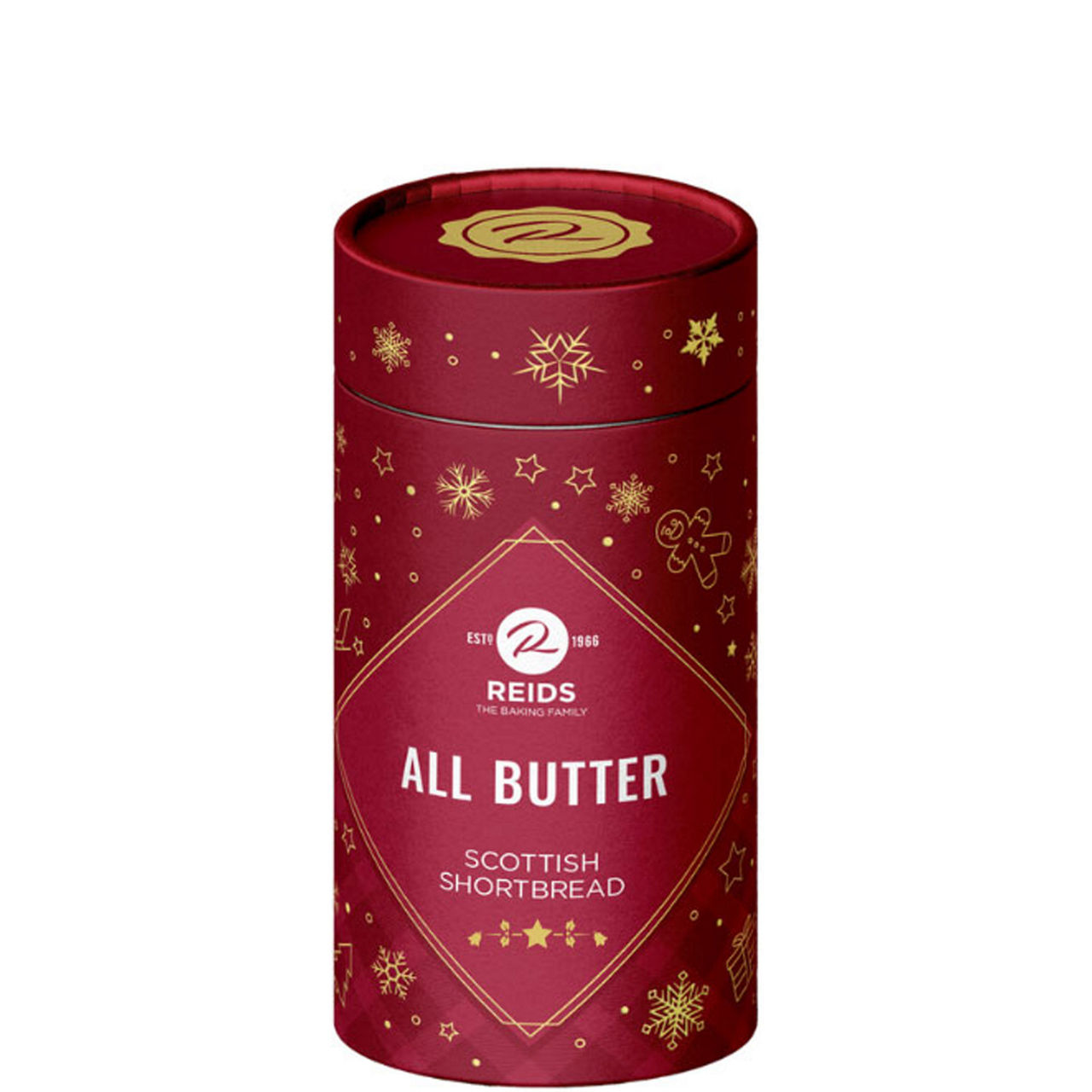 All Butter Shortbread Gift Tube 150g