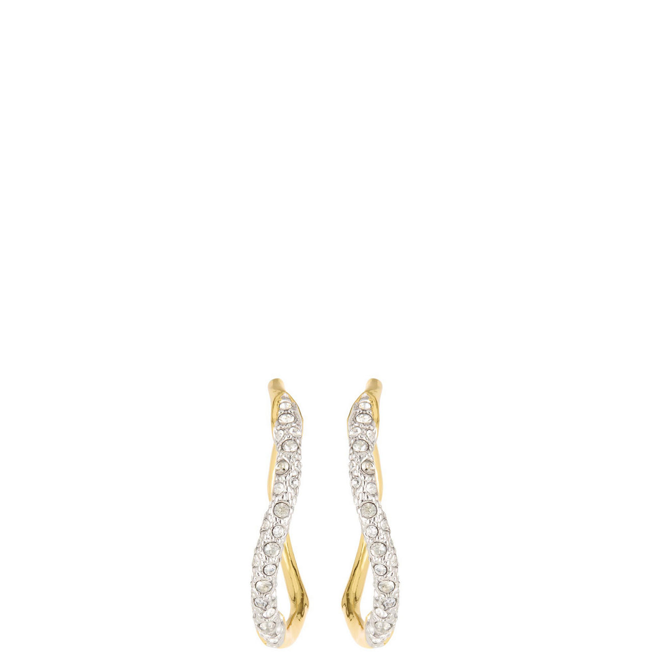 Pave Hoop Earring