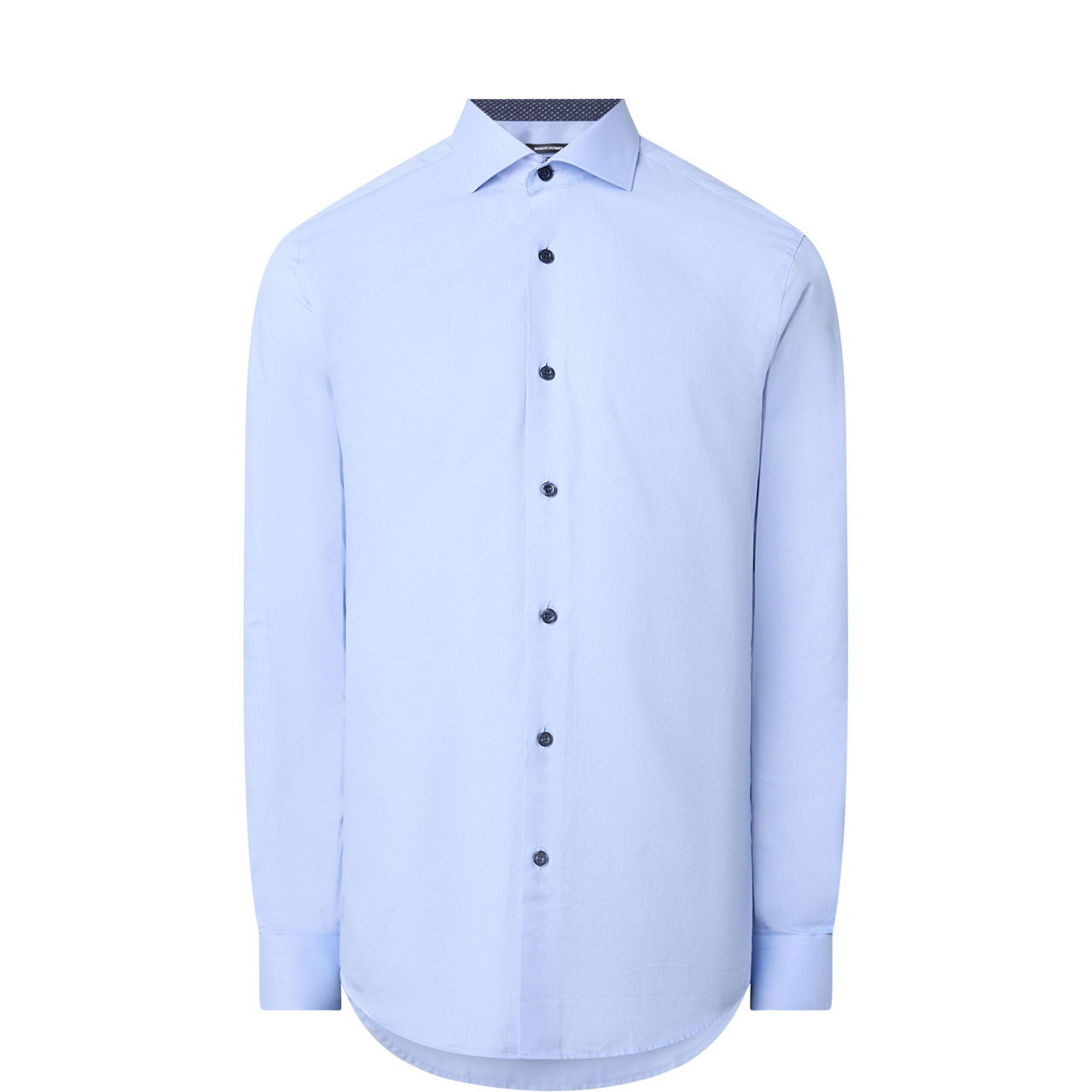 Oxford Trim Single-Cuff Formal Shirt