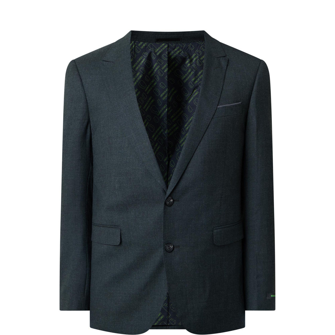 Massa Single-Breasted Suit Jacket