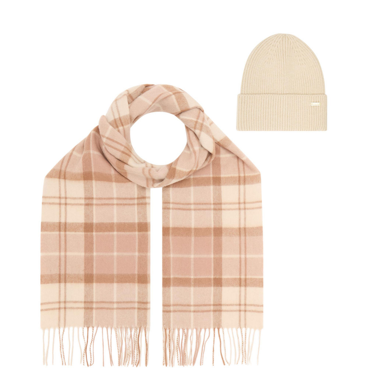 Aubrey Beanie Hat & Scarf Gift Set Aubrey Beanie Hat & Scarf Gift Set