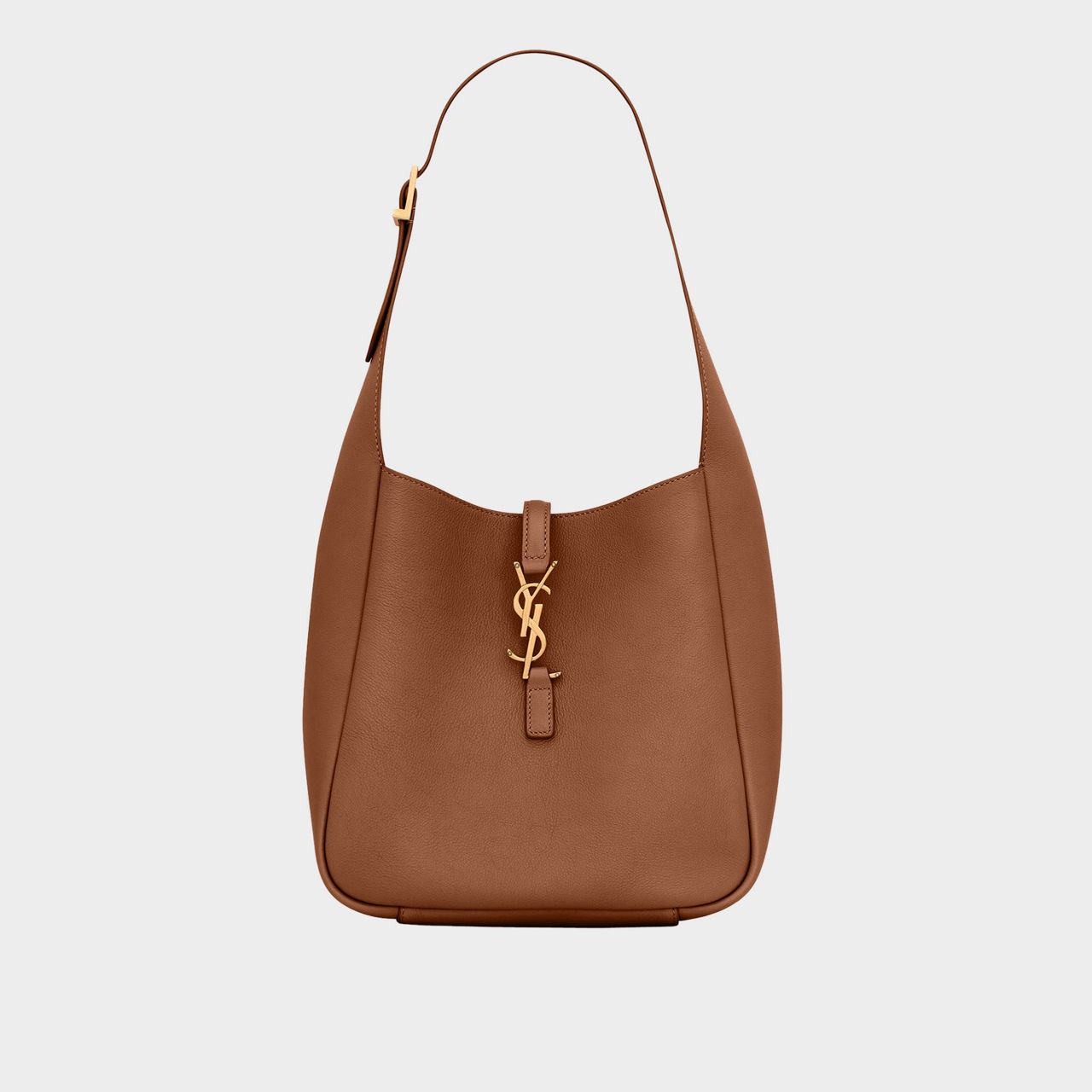 Le 5 &agrave; 7 Supple Small Grained Leather Hobo Bag