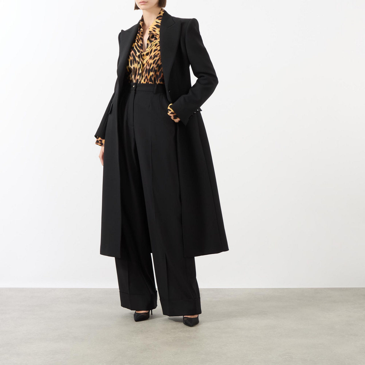 Very Early90’s/dolce gabbana非構造over coat DOLCE & GABBANA Single-Breasted Tailored Coat