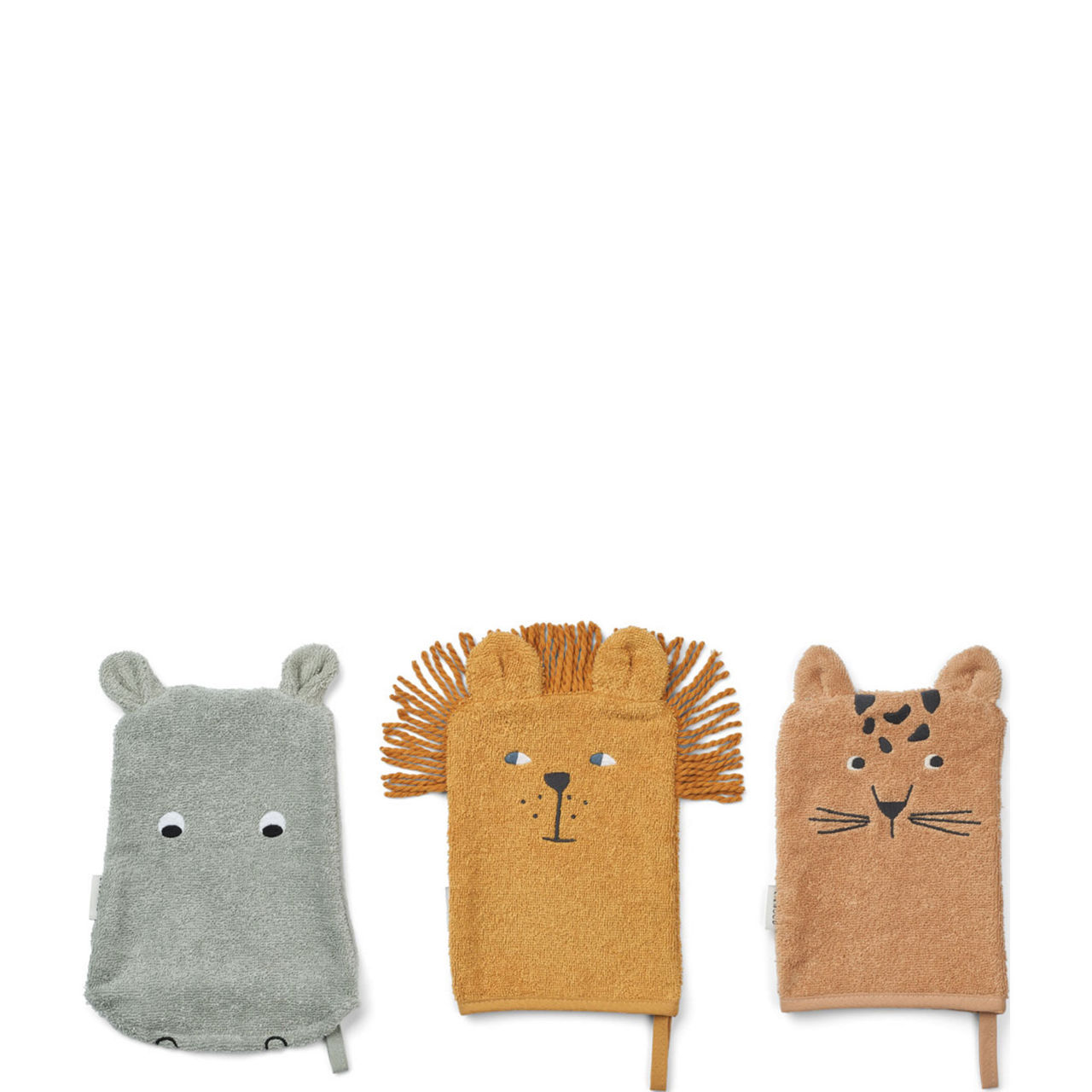 Three-Pack Sylvester Safari Washcloths
