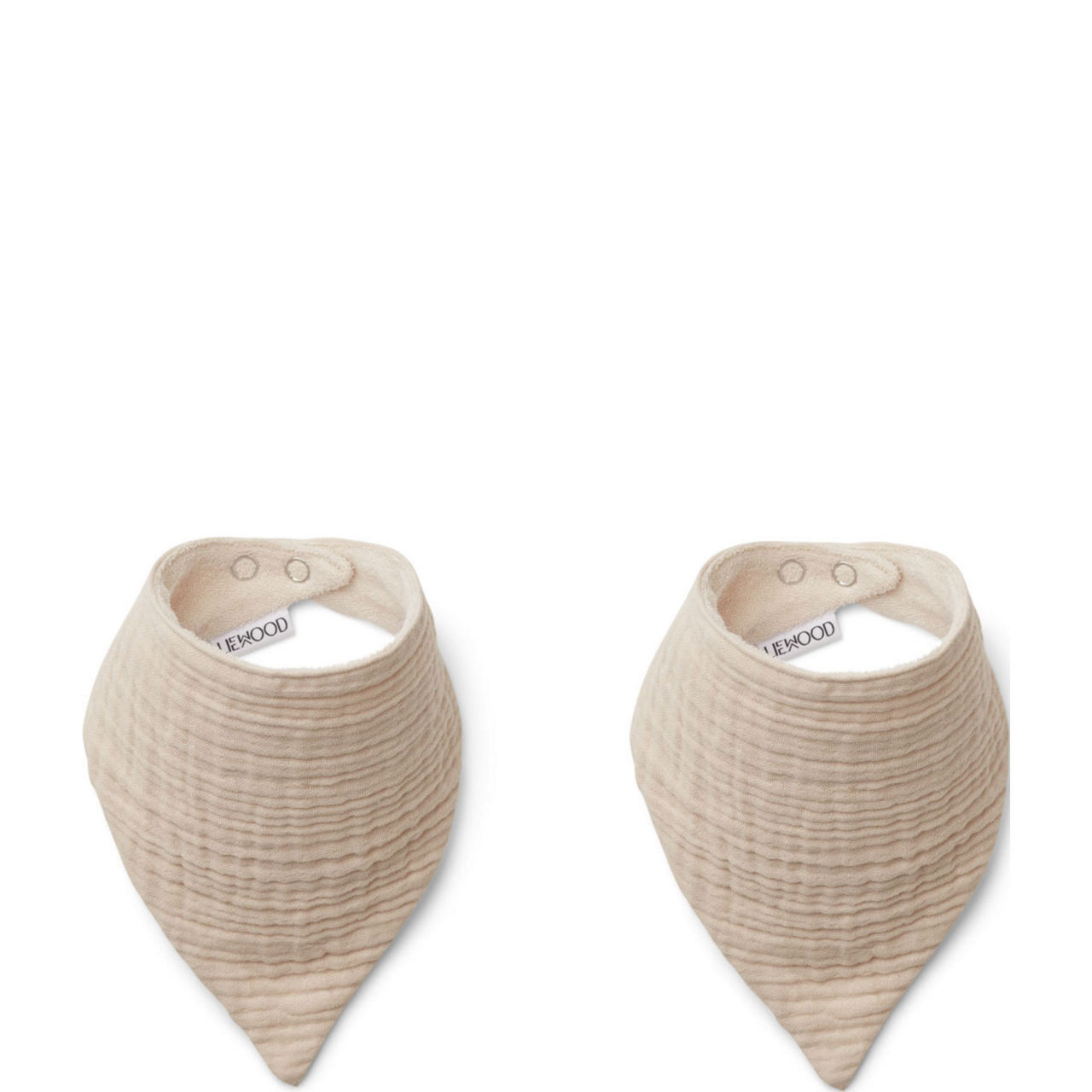 Two-Pack Andrea Textured Bibs