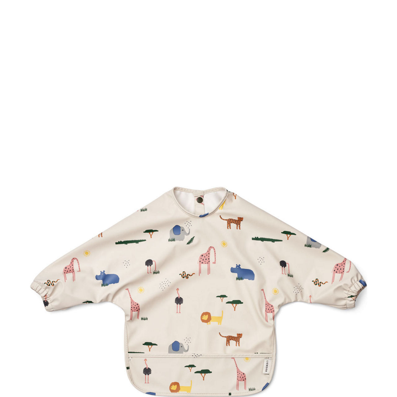 Merle Printed Cape Bib