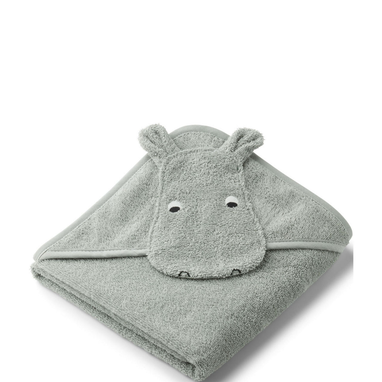 Albert Hippo Hooded Towel