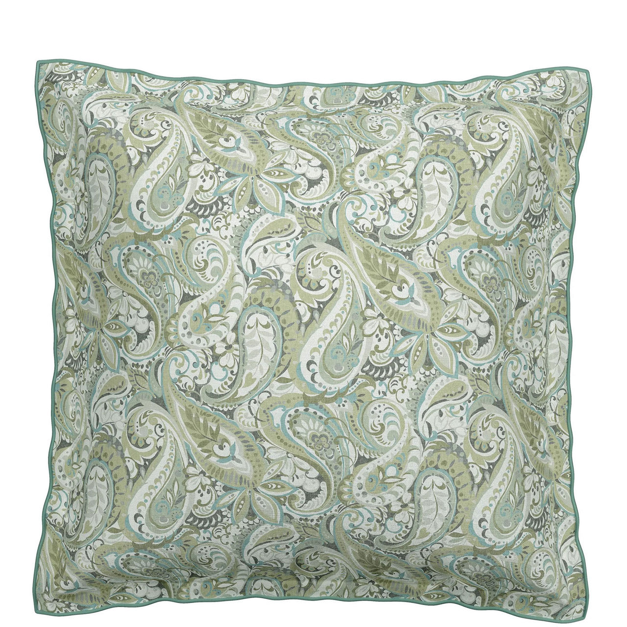 Alessie Square Pillowcase Green