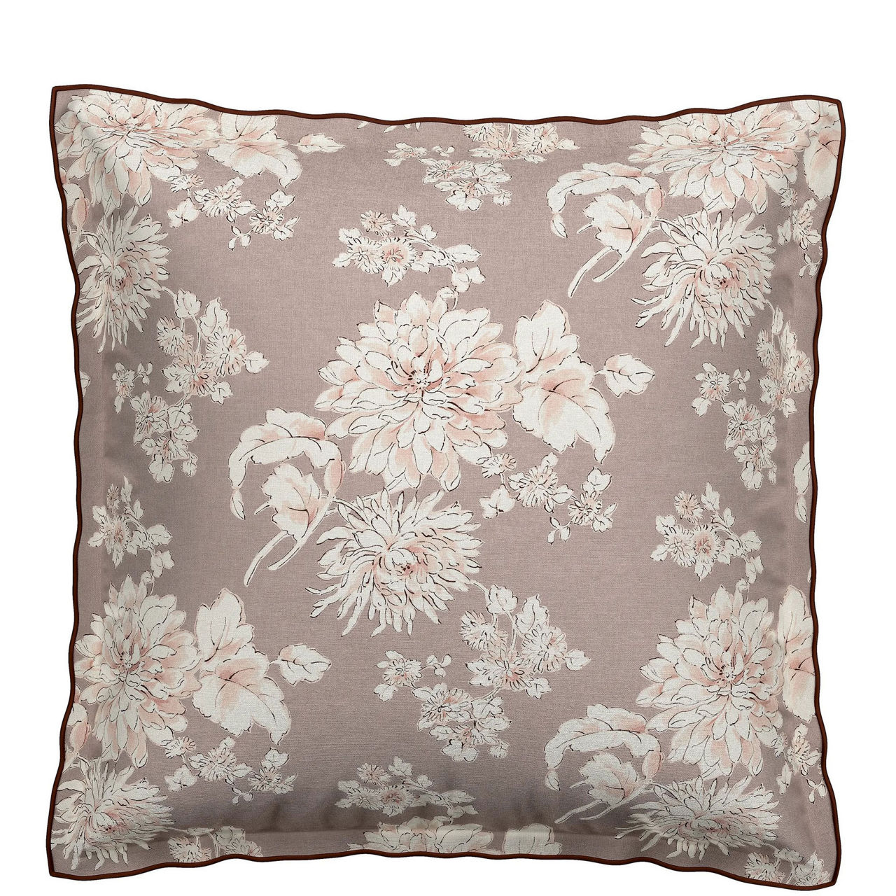 Kassi Square Pillowcase Dusky Pink