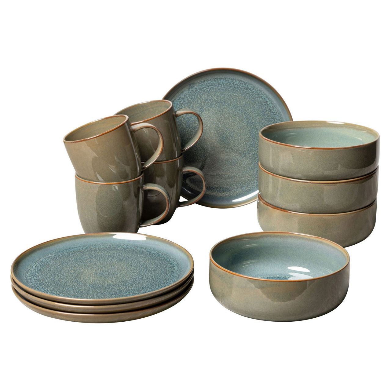 Crafted Breeze 12-Piece Breakfast Set Crafted Breeze 12-Piece Breakfast Set