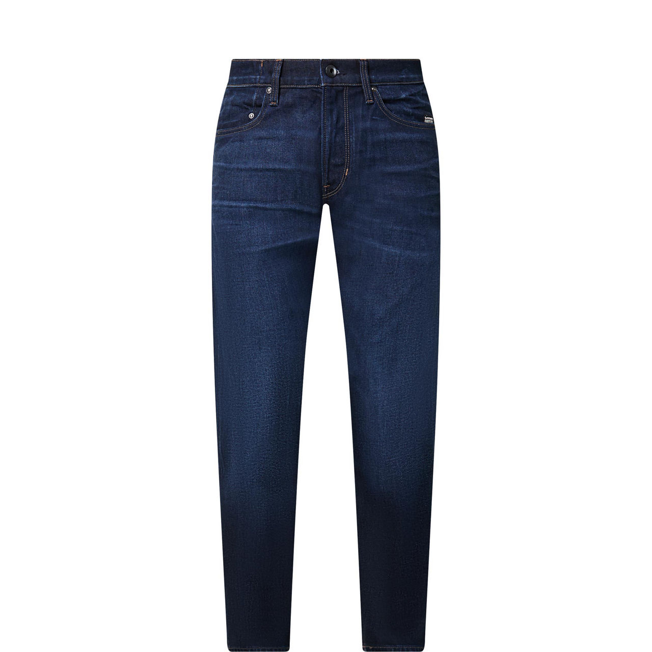 Mosa Mid-Rise Straight-Leg Jeans