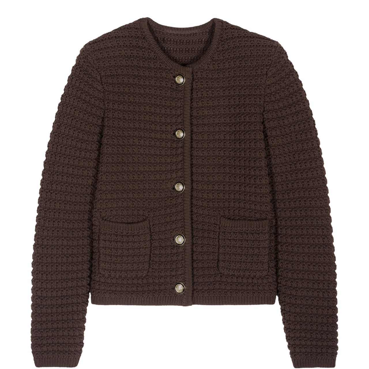 Gaspard Chunky Knit Cardigan