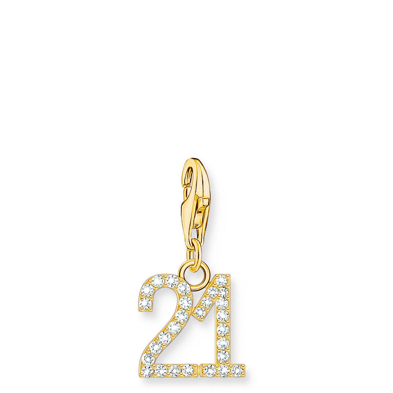 Number 21 Charm